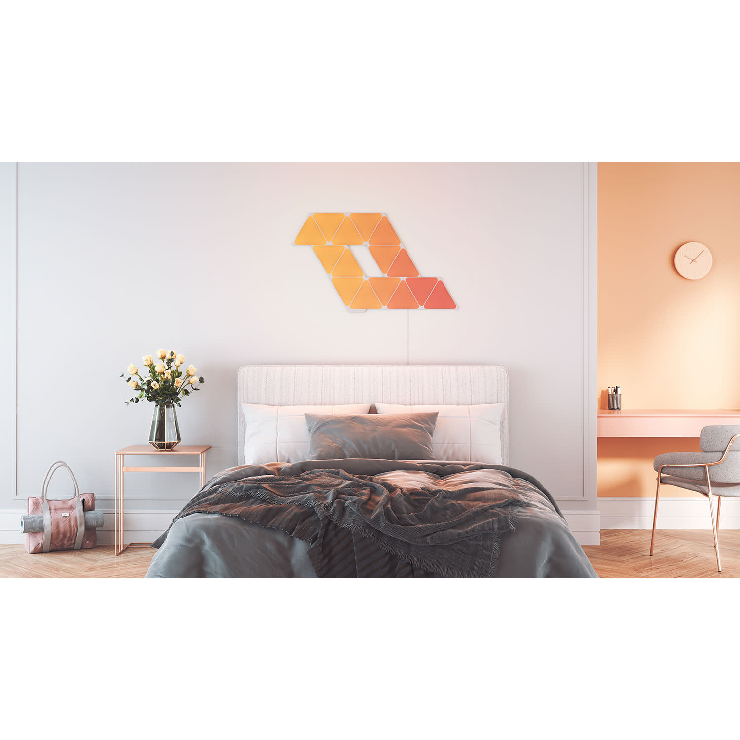 Κάνε κλικ για να δεις την εικόνα 8 του Nanoleaf Shapes Triangles Smarter Kit 15Pack