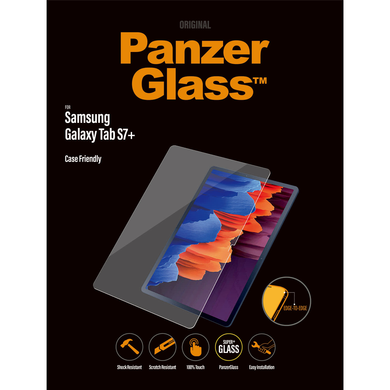 Εικόνα 1 του PanzerGlass Γυαλί 3 D για Galaxy Tab S7+