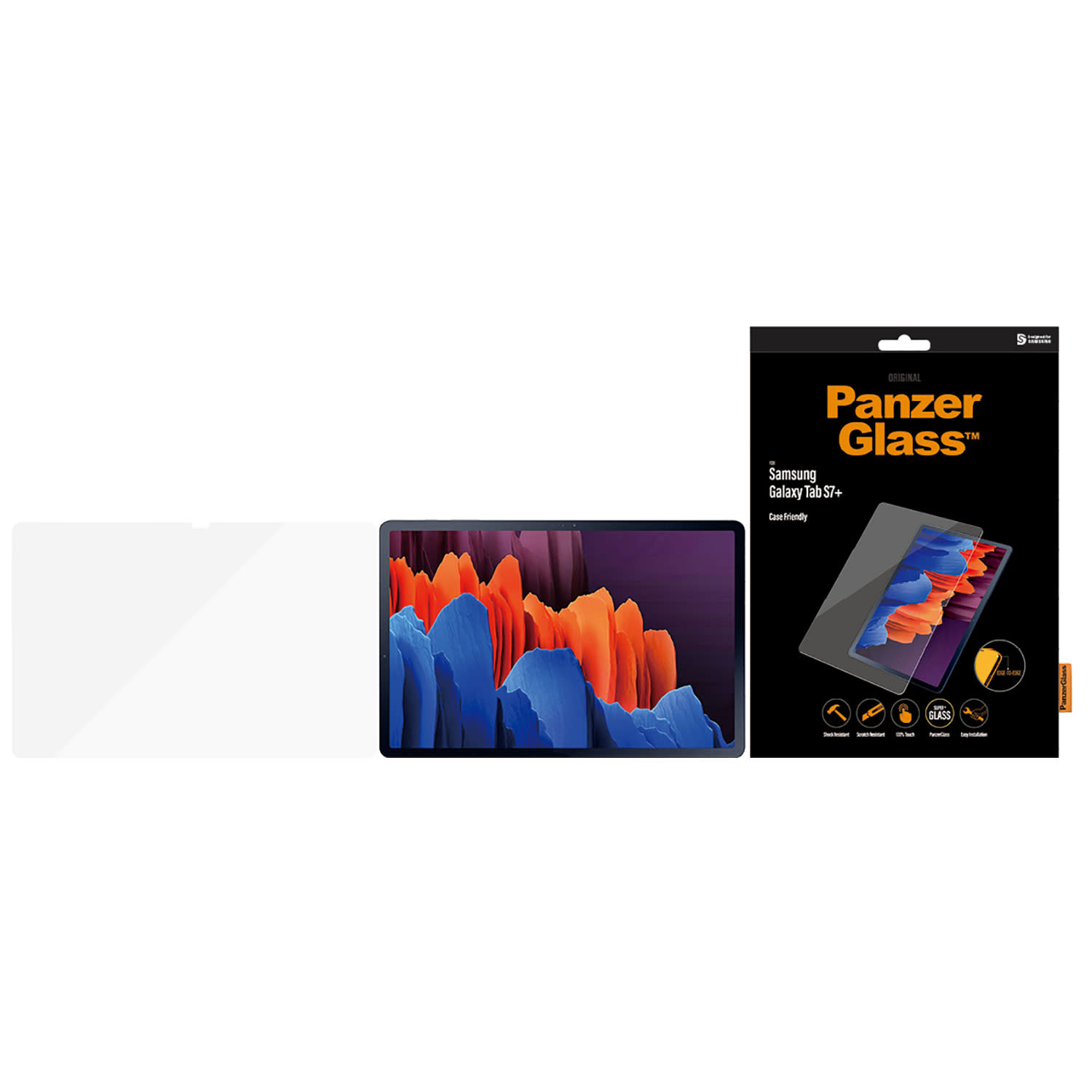Εικόνα 2 του PanzerGlass Γυαλί 3 D για Galaxy Tab S7+