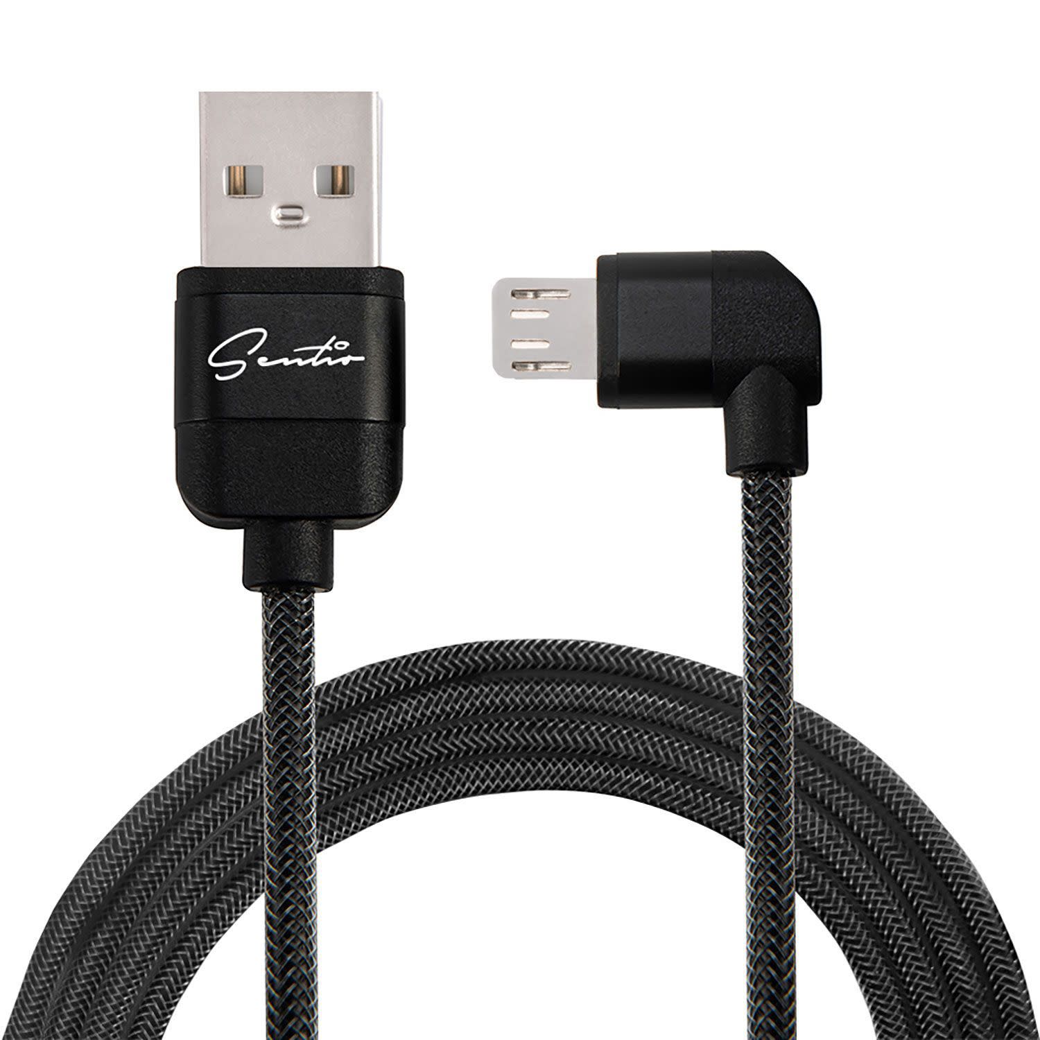 Sentio Καλώδιο USB to Micro USB 10W 1.2 m Black