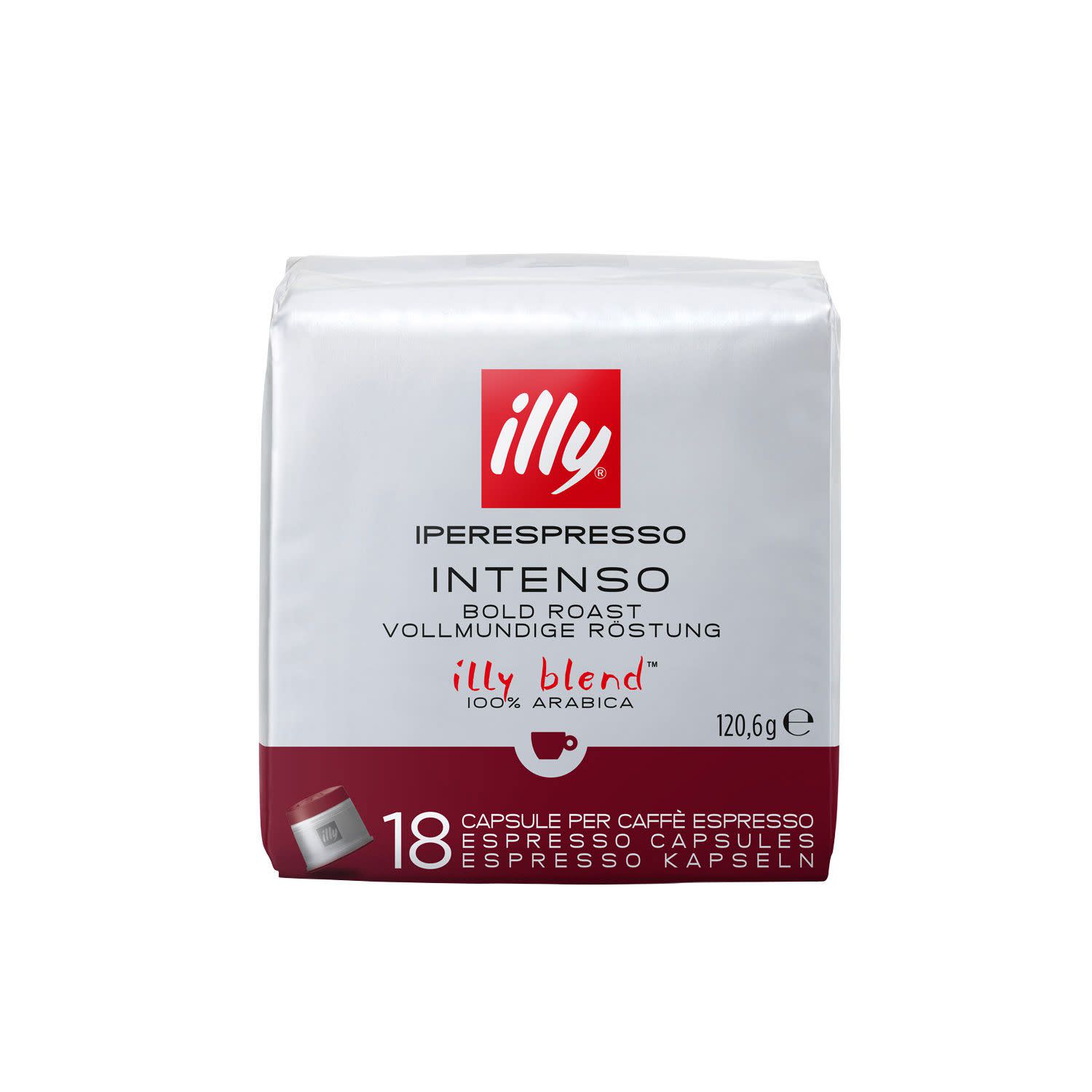 Κάνε κλικ για να δεις την εικόνα 1 του Illy Κάψουλες Iper Cube Intenso 18 τεμάχια