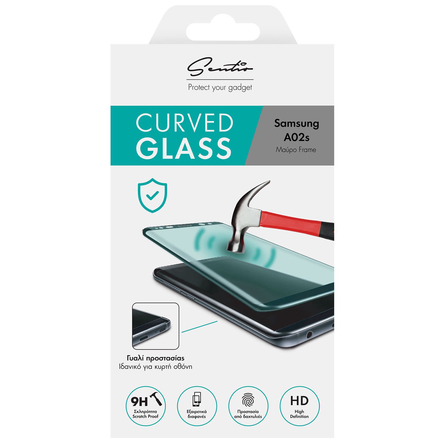 Εικόνα 1 του Sentio Γυαλί Tempered 2.5D για Samsung Galaxy A02s / A03s / A12 / A32 5G