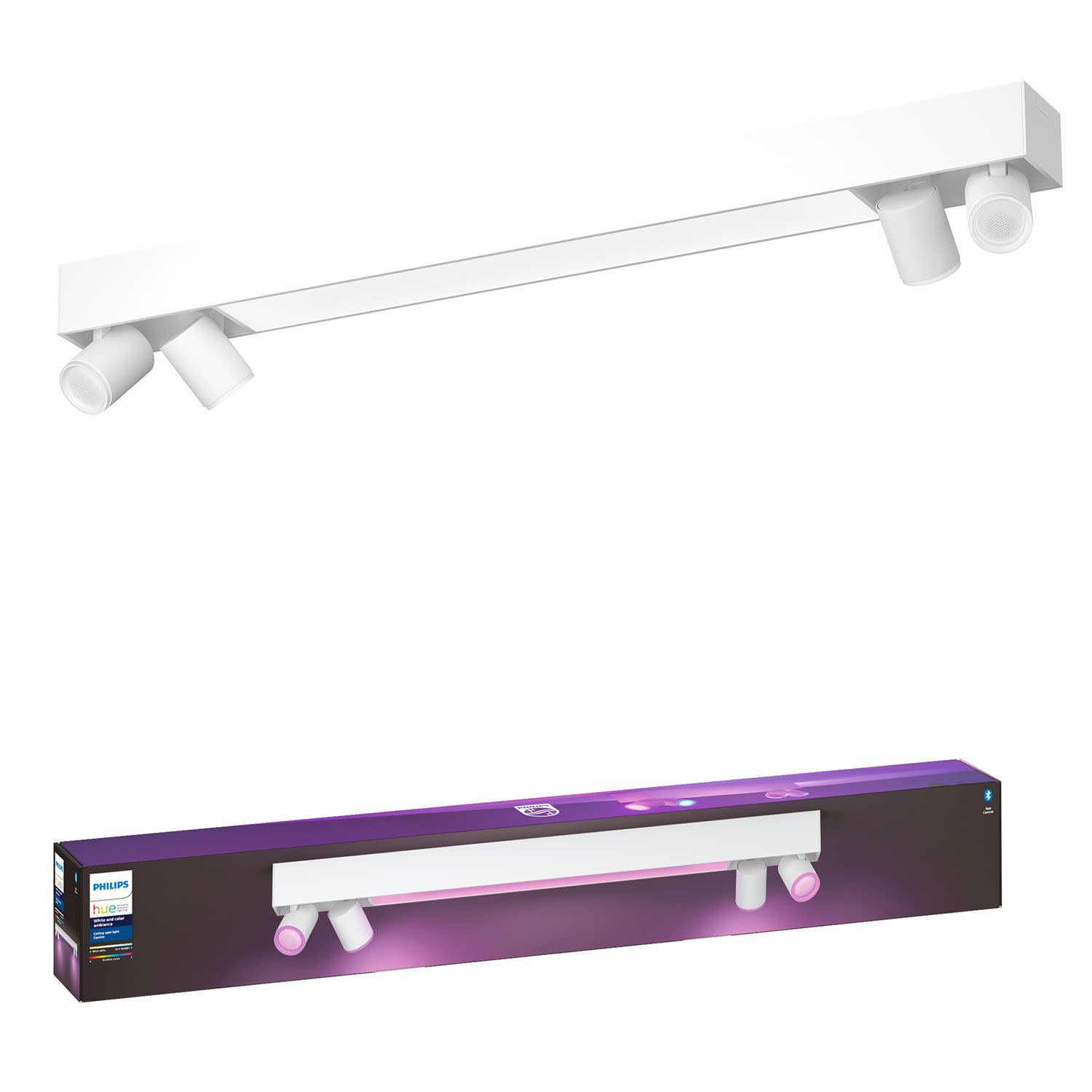 Κάνε κλικ για να δεις την εικόνα 2 του Philips Hue Centris Special Form White 4x5.7W