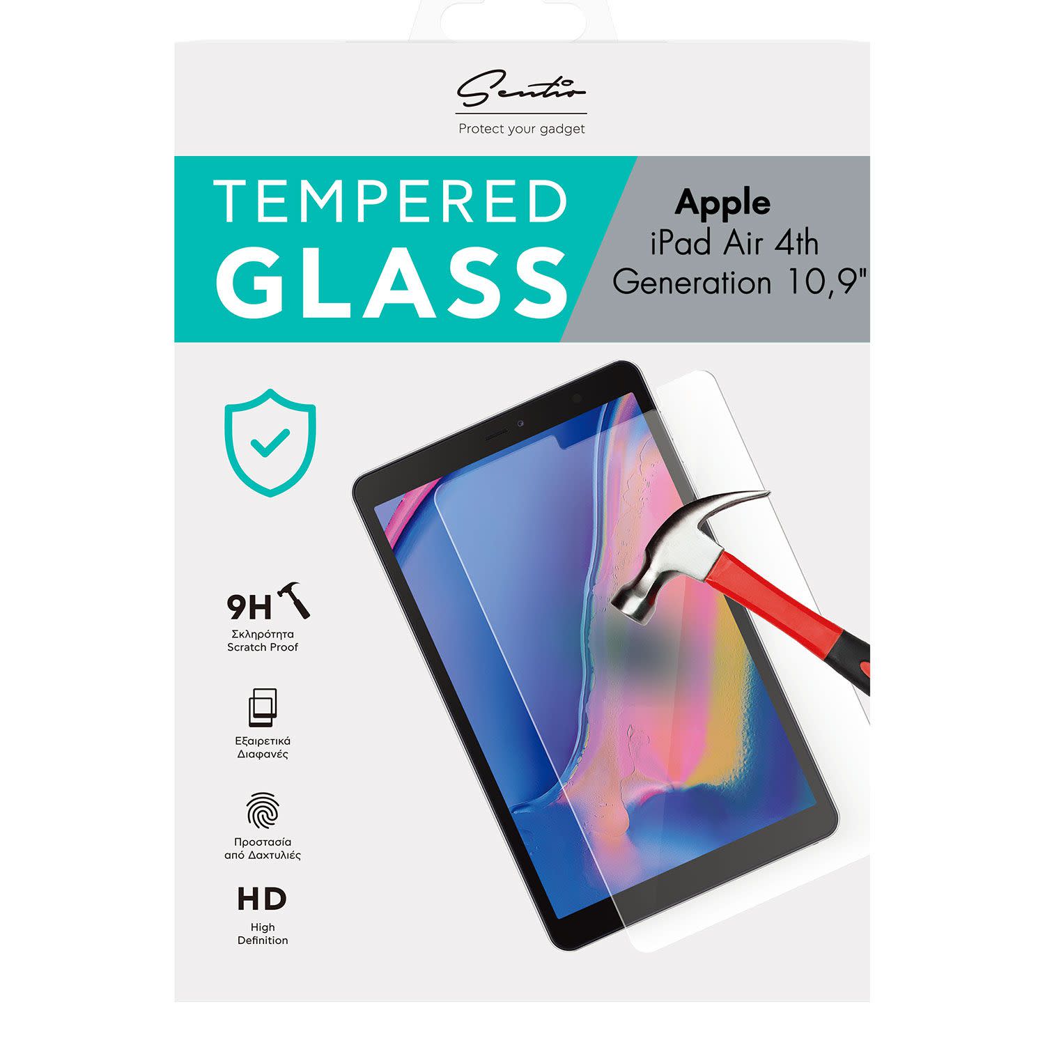 Εικόνα 1 του Sentio Γυαλί για Apple iPad Air 4th/5th Gen