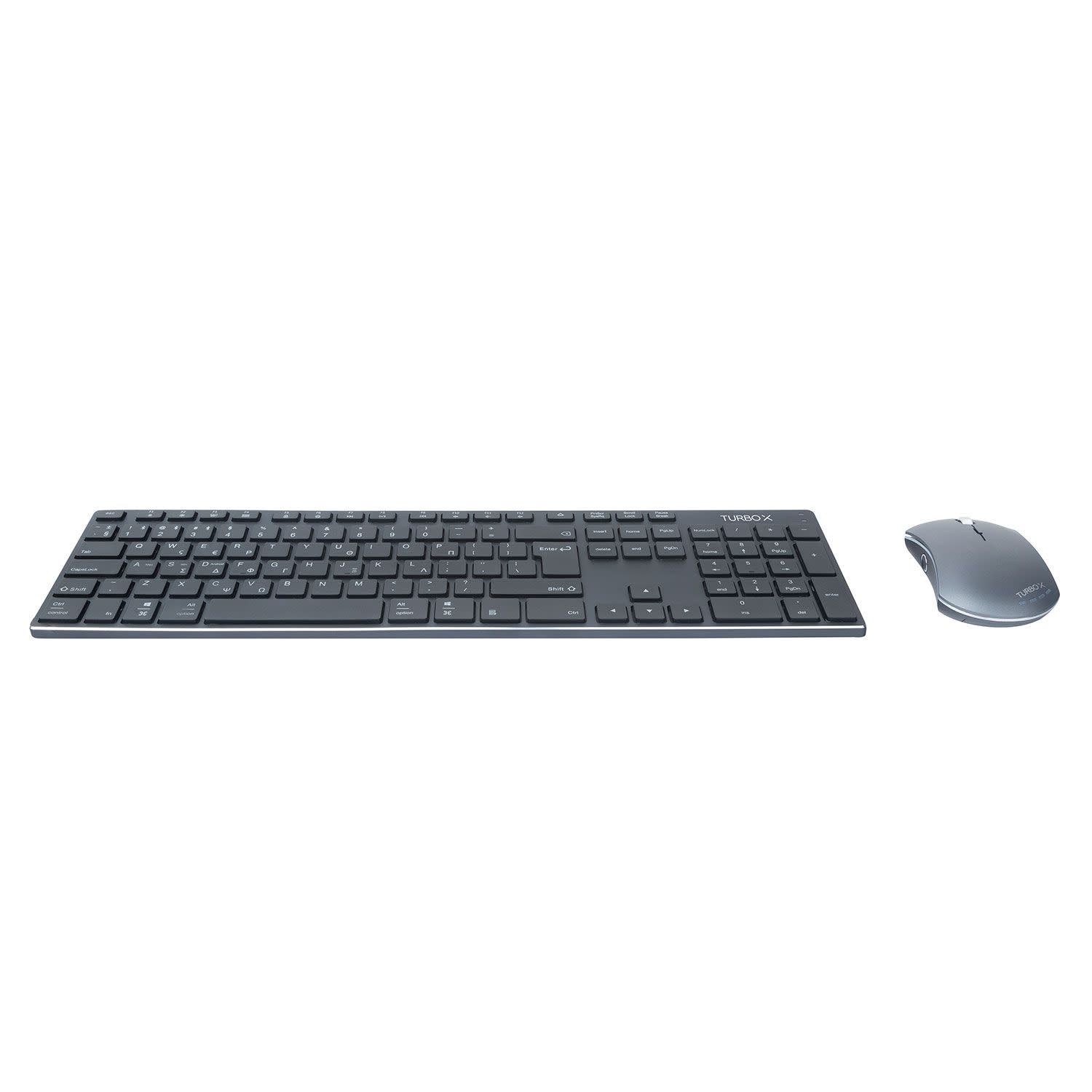 Κάνε κλικ για να δεις την εικόνα 2 του Turbo-X Keyboard Mouse Office Pro V2 Multi-Device Bluetooth