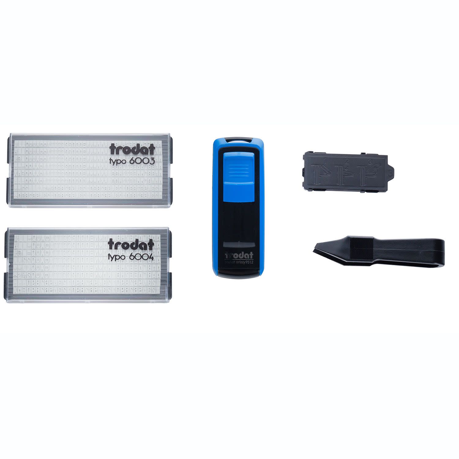 Κάνε κλικ για να δεις την εικόνα 2 του Trodat Σφραγίδα Τσέπης 4 γραμμών 9512