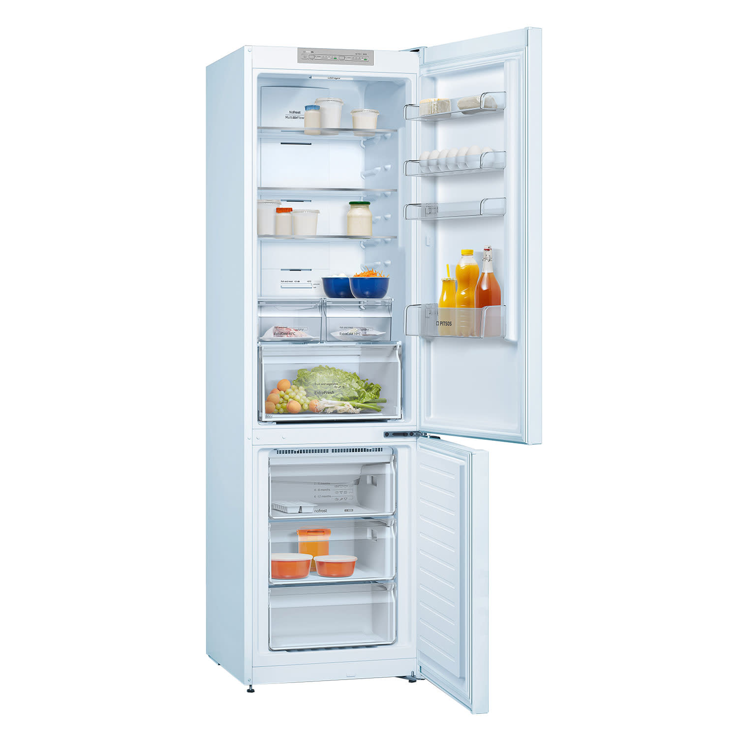 Εικόνα 4 του Pitsos PKNB39VWEA Ψυγειοκαταψύκτης White