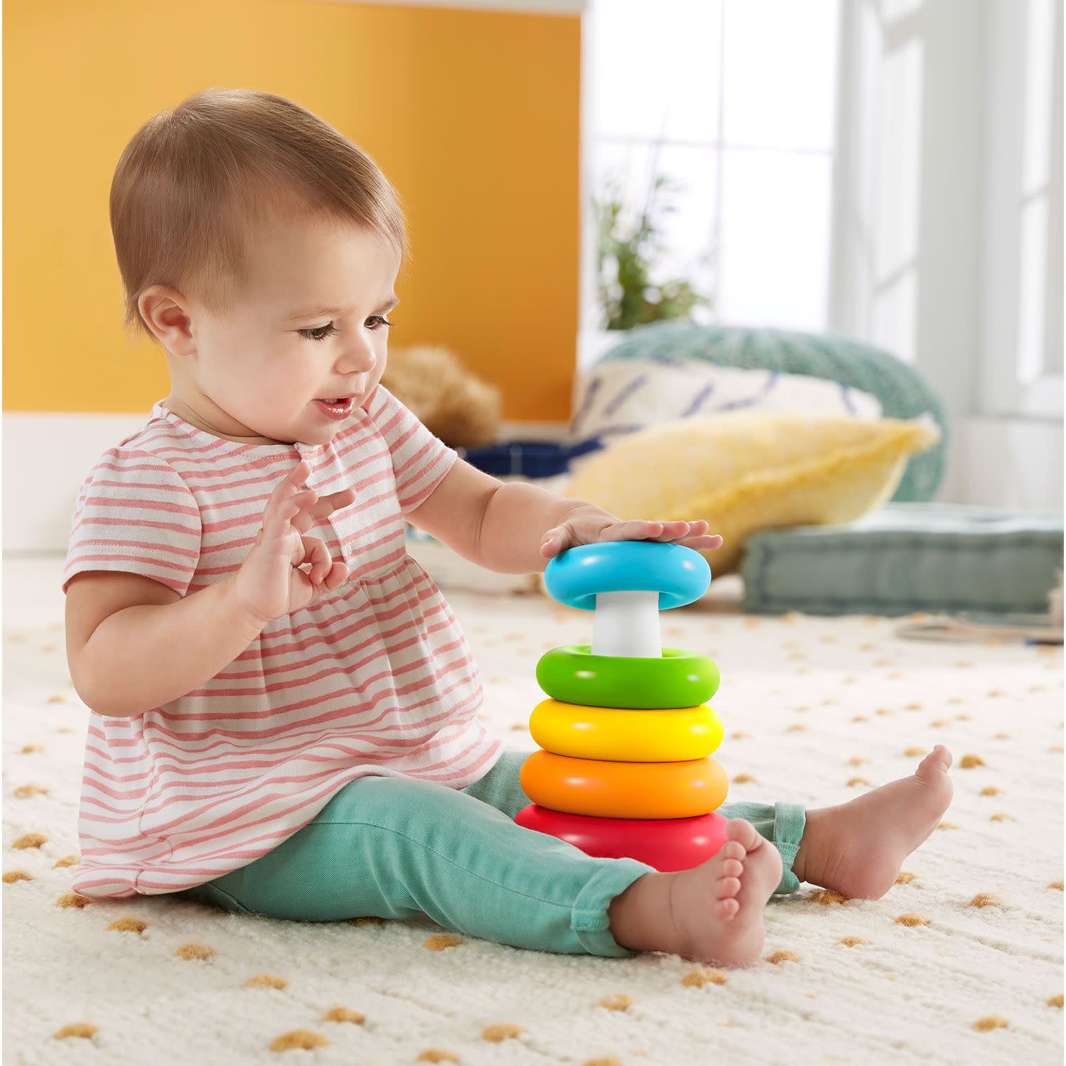 Εικόνα 5 του Fisher Price Πυραμίδα (Οικολογική)