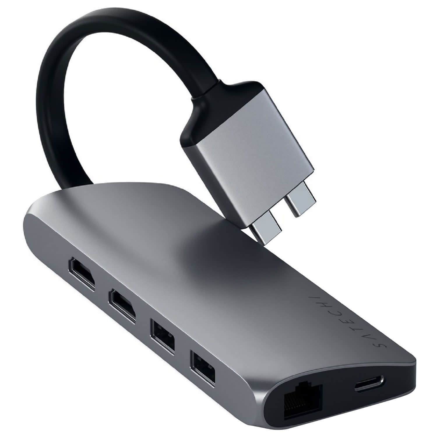 Εικόνα 1 του Satechi USB-C Dual to Multiport Adapter (HDMI/Ethernet/SD/USB-A/USB-C)