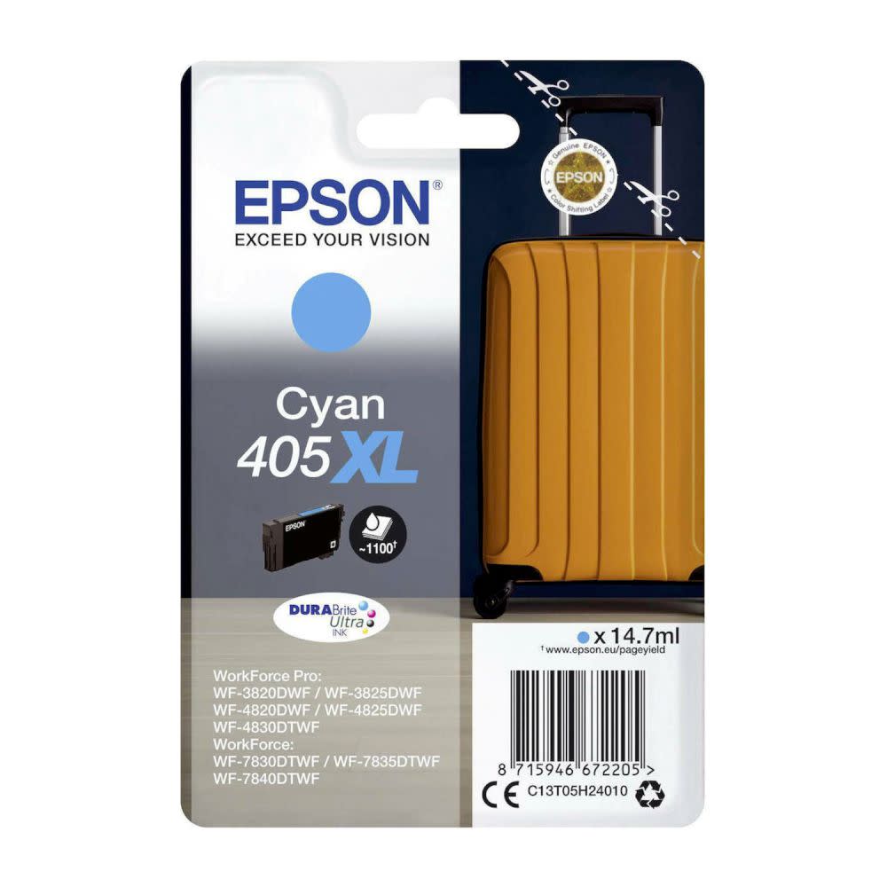 Εικόνα 1 του Μελάνι Epson 405 XL Cyan