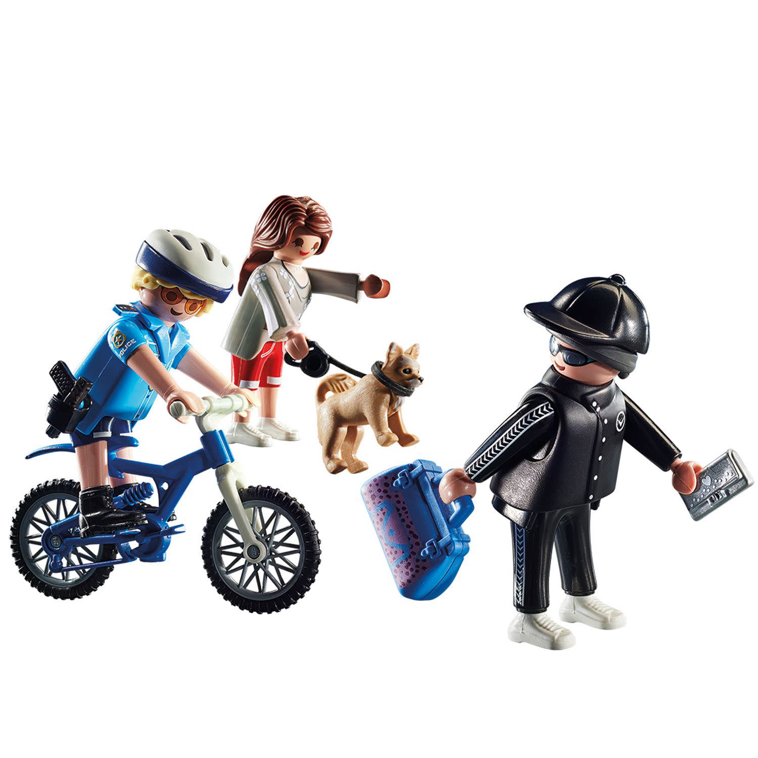 Εικόνα 2 του playmobil City Action Αστυνομικός με Ποδήλατο και Πορτοφολάς 70573