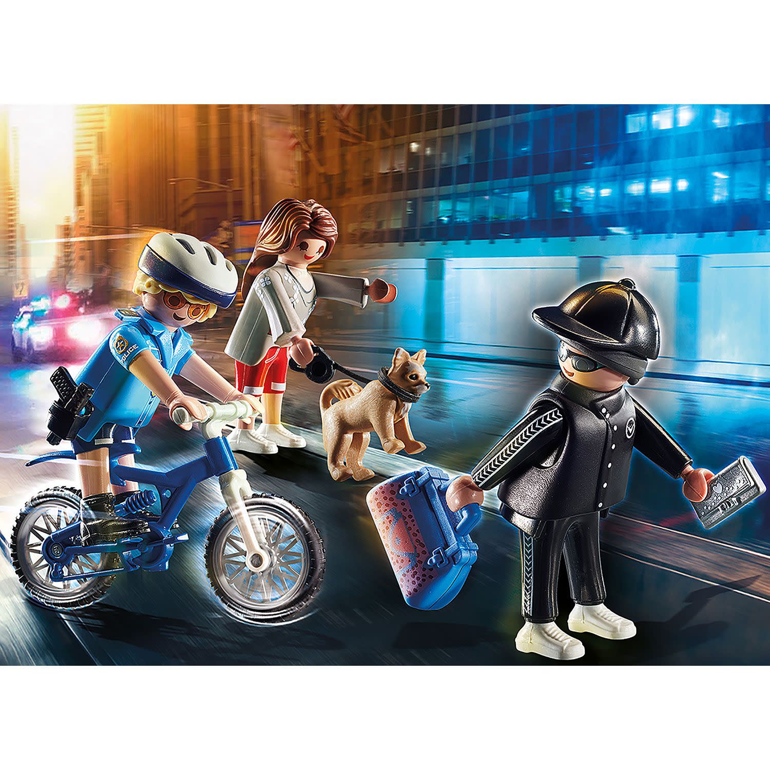 Εικόνα 3 του playmobil City Action Αστυνομικός με Ποδήλατο και Πορτοφολάς 70573