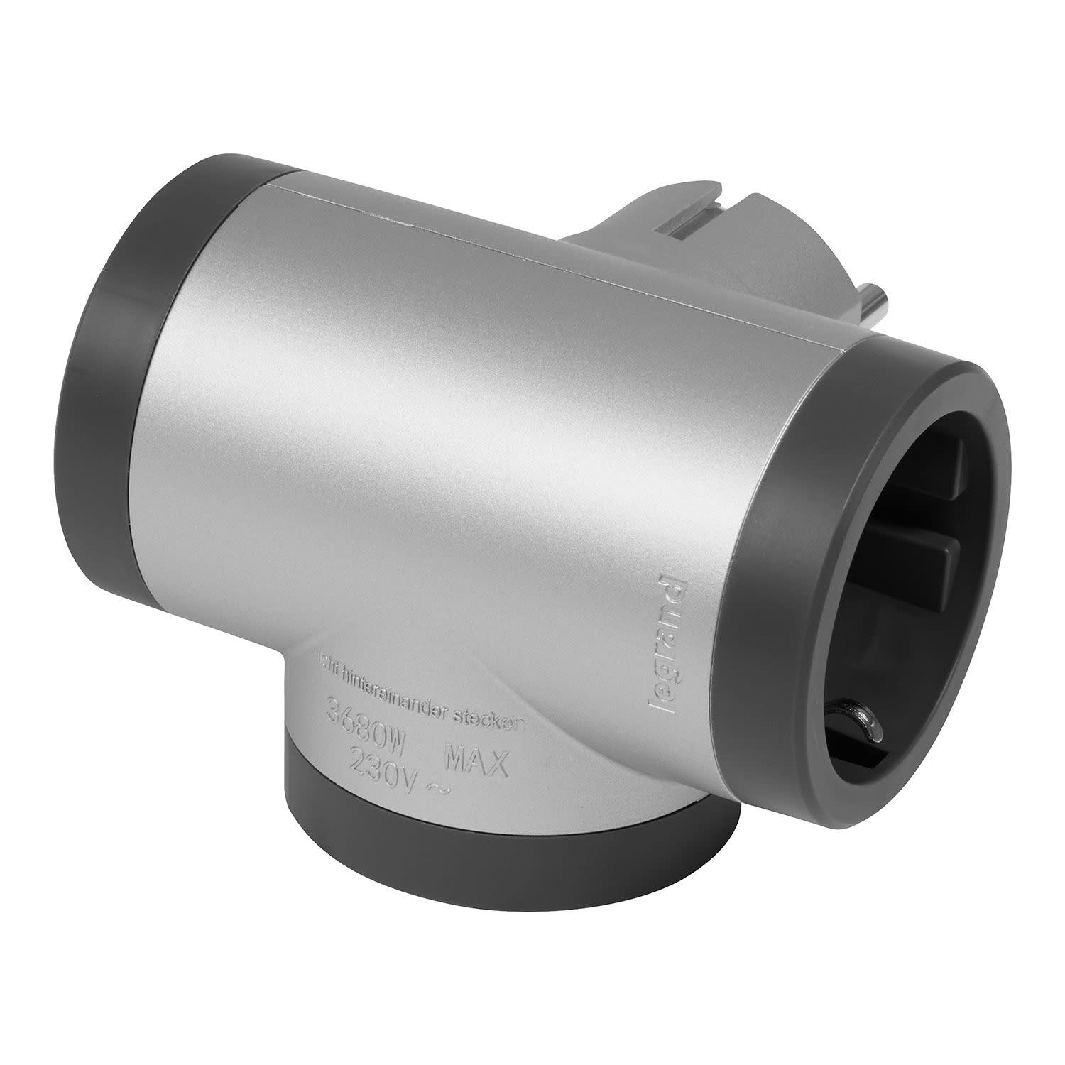 Εικόνα 2 του Legrand Πολύπριζο 3 Θέσεων Σούκο Αλουμίνιο