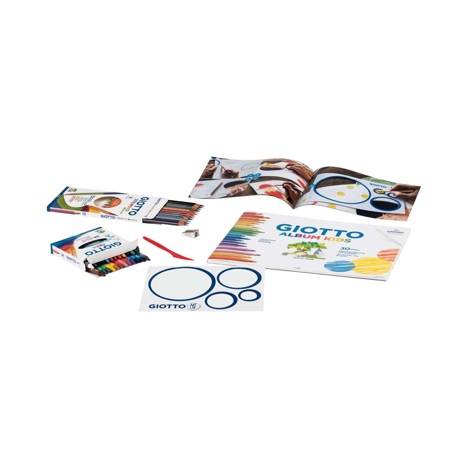 Εικόνα 4 του Giotto Εργαστήριο Ζωγραφικής Easy Drawing 68τεμ.