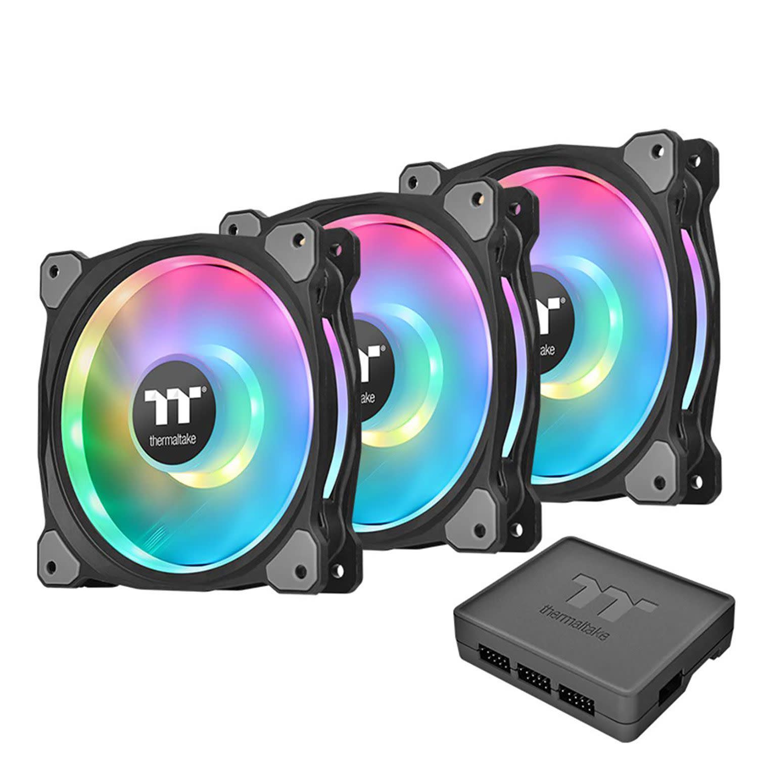 Thermaltake Riing Duo 12 RGB Radiator Fan TT Premium Edition 3 Pack