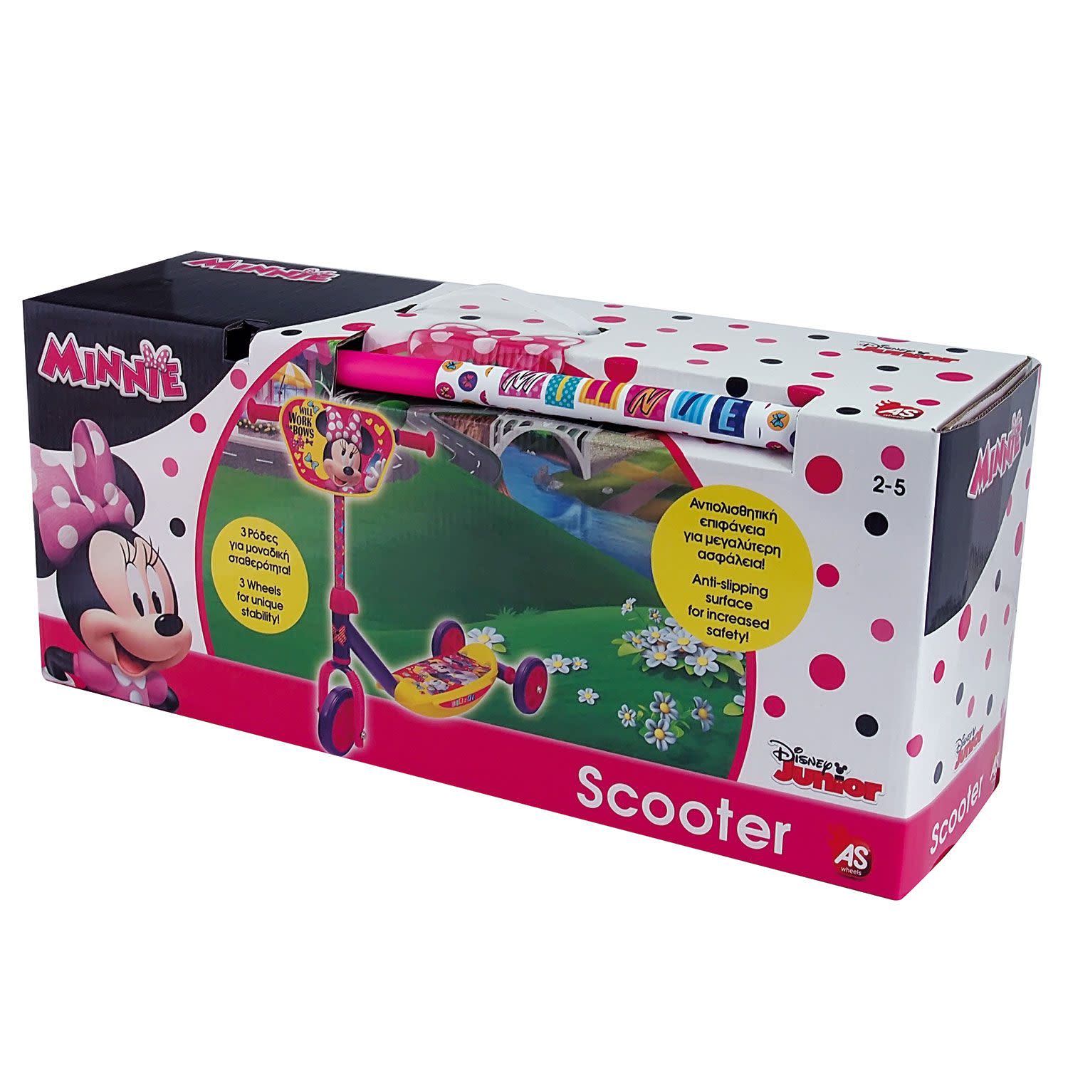 Εικόνα 1 του AS Λαμπάδα  Παιδικό Scooter Disney Minnie Για 2-5 Χρονών