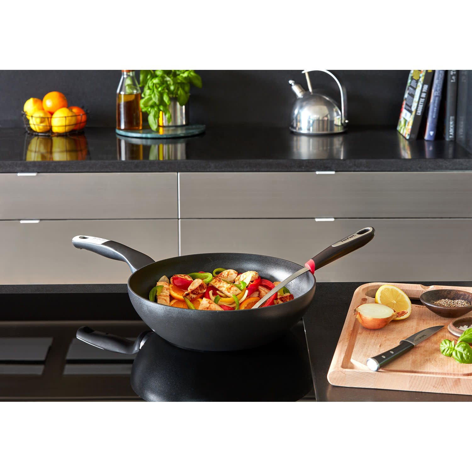 Εικόνα 5 του Tefal Unlimited Τηγάνι Wok  28 cm