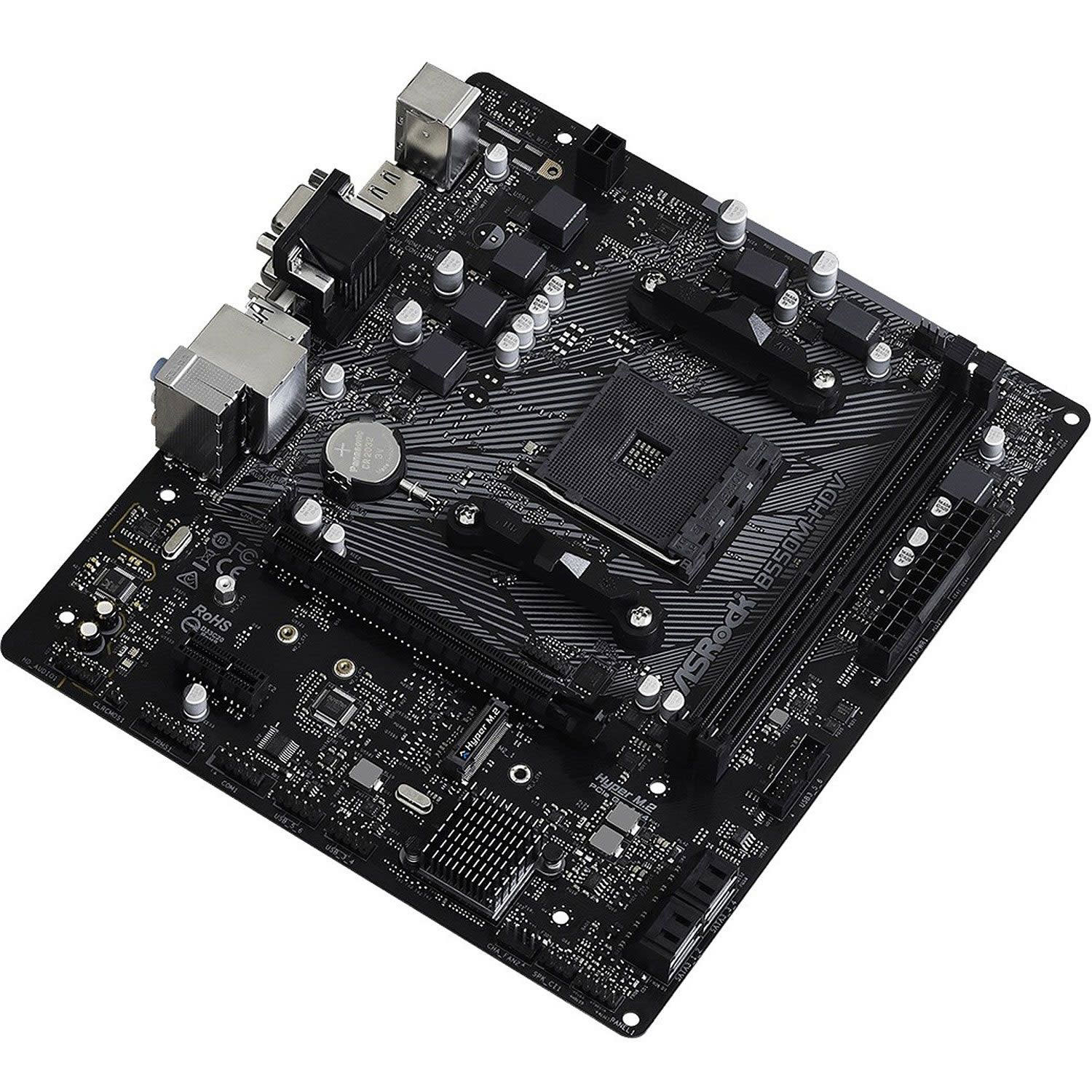 Κάνε κλικ για να δεις την εικόνα 3 του Asrock Motherboard B550M-HDV