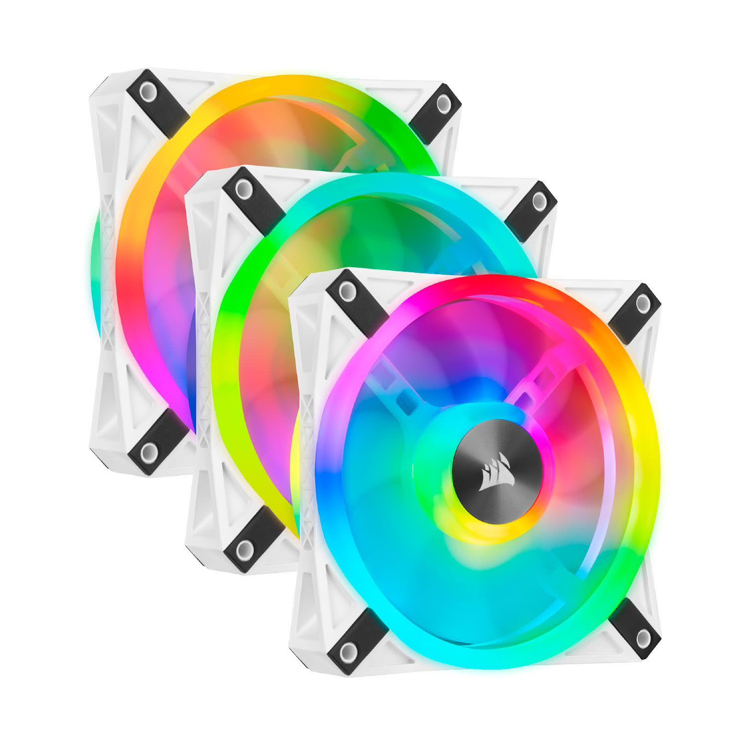 Εικόνα 1 του Corsair Fan QL120 RGB Triple Pack White