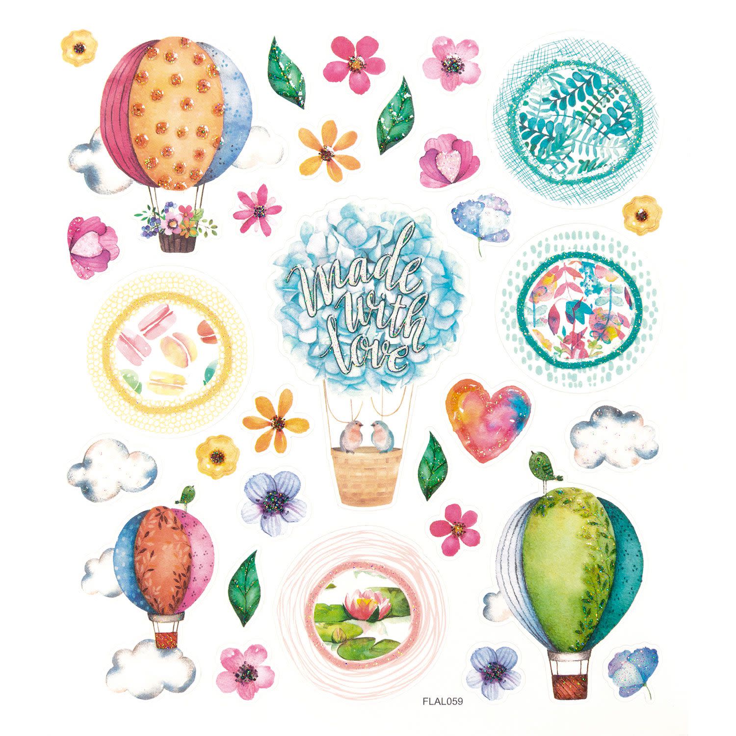 Εικόνα 3 του Folia Αυτοκόλλητα Charming I  43τεμ.