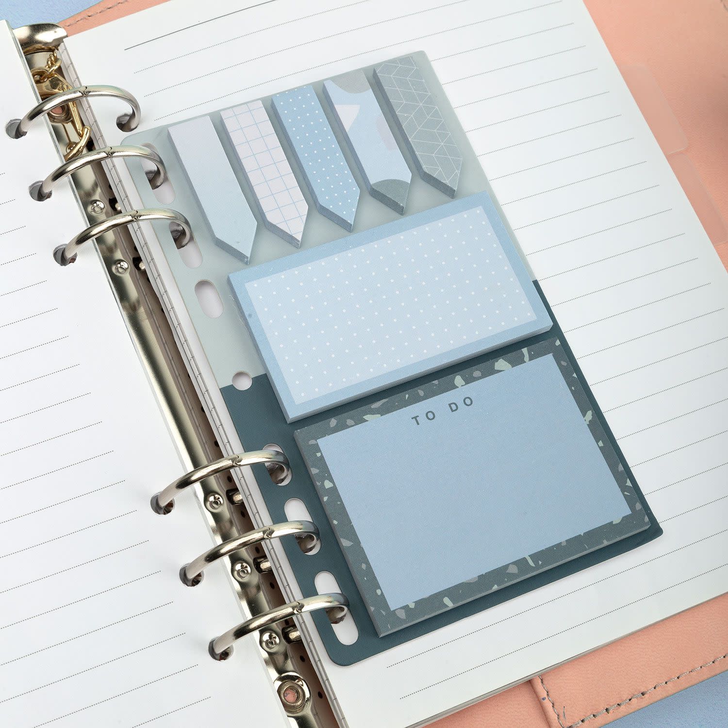 Κάνε κλικ για να δεις την εικόνα 2 του Sentio Αυτοκόλλητα Χαρτάκια Aqua 280φύλλα