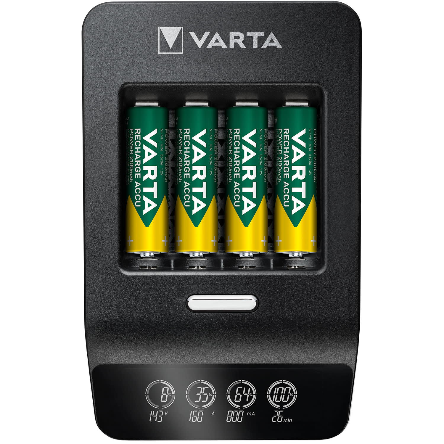 Εικόνα 2 του Varta Φορτιστής Mπαταριών Ultra Fast + 4τμχ. AA 2.100mAh