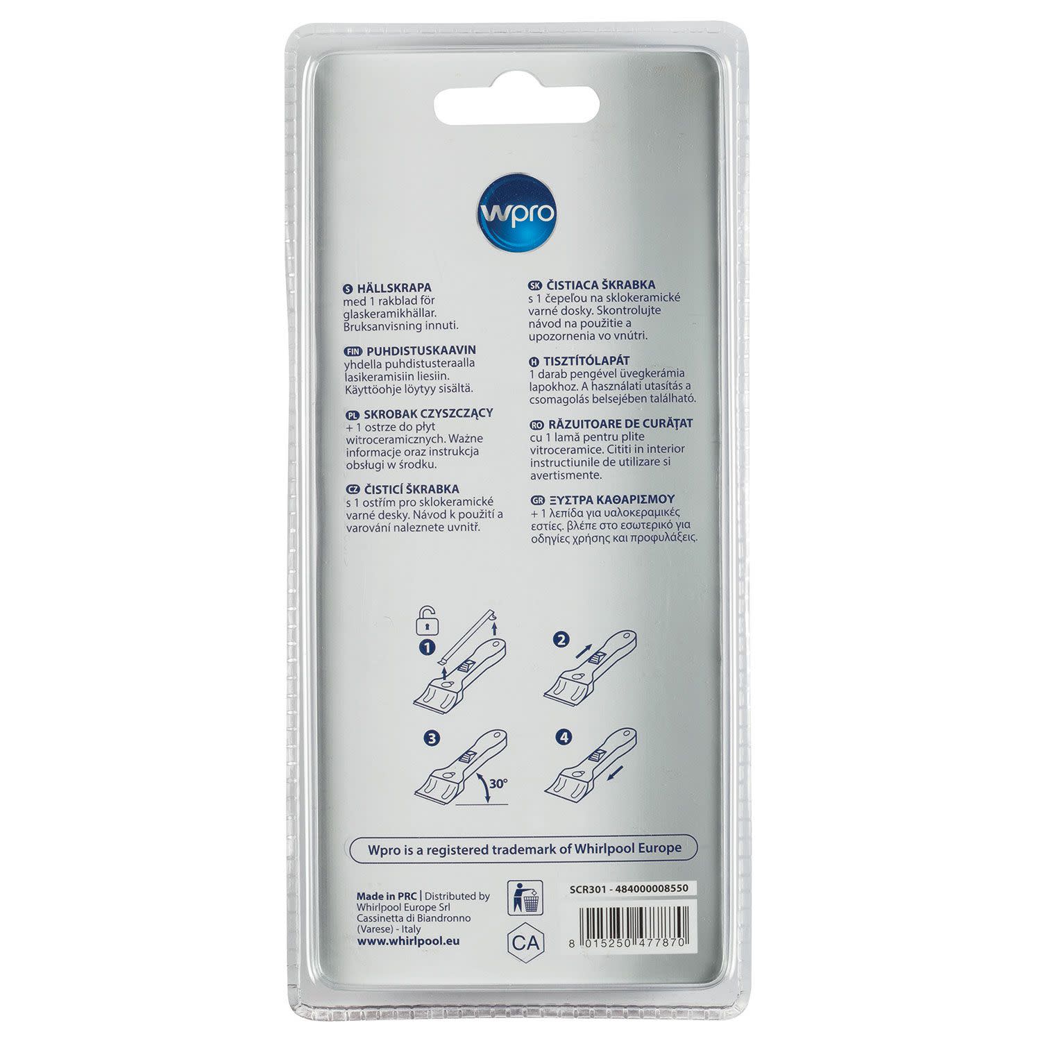 Εικόνα 3 του Wpro Ξύστρα για εστίες