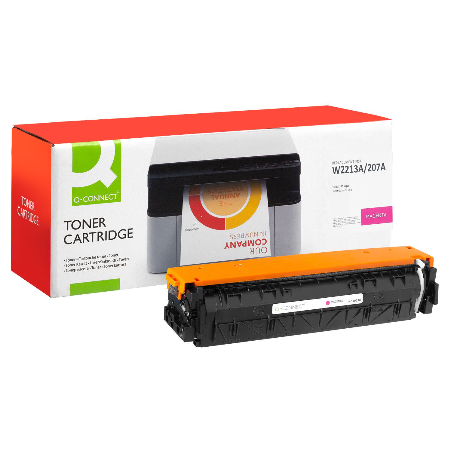 Εικόνα 1 του Toner Q-Connect 207A / W2213A Magenta