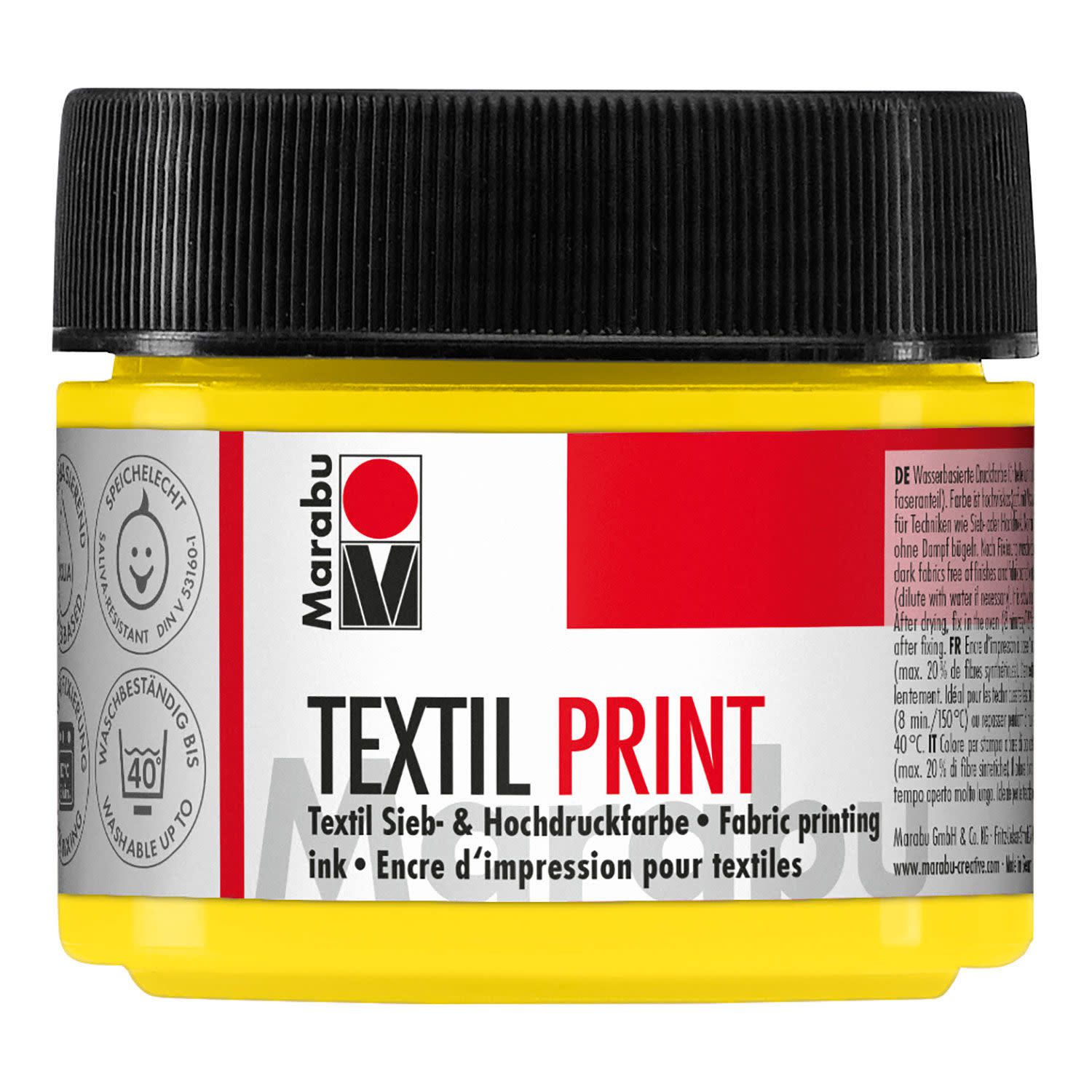 Εικόνα 1 του Χρώμα για Ύφασμα Textil Print 100ml - 919 Primary Yellow