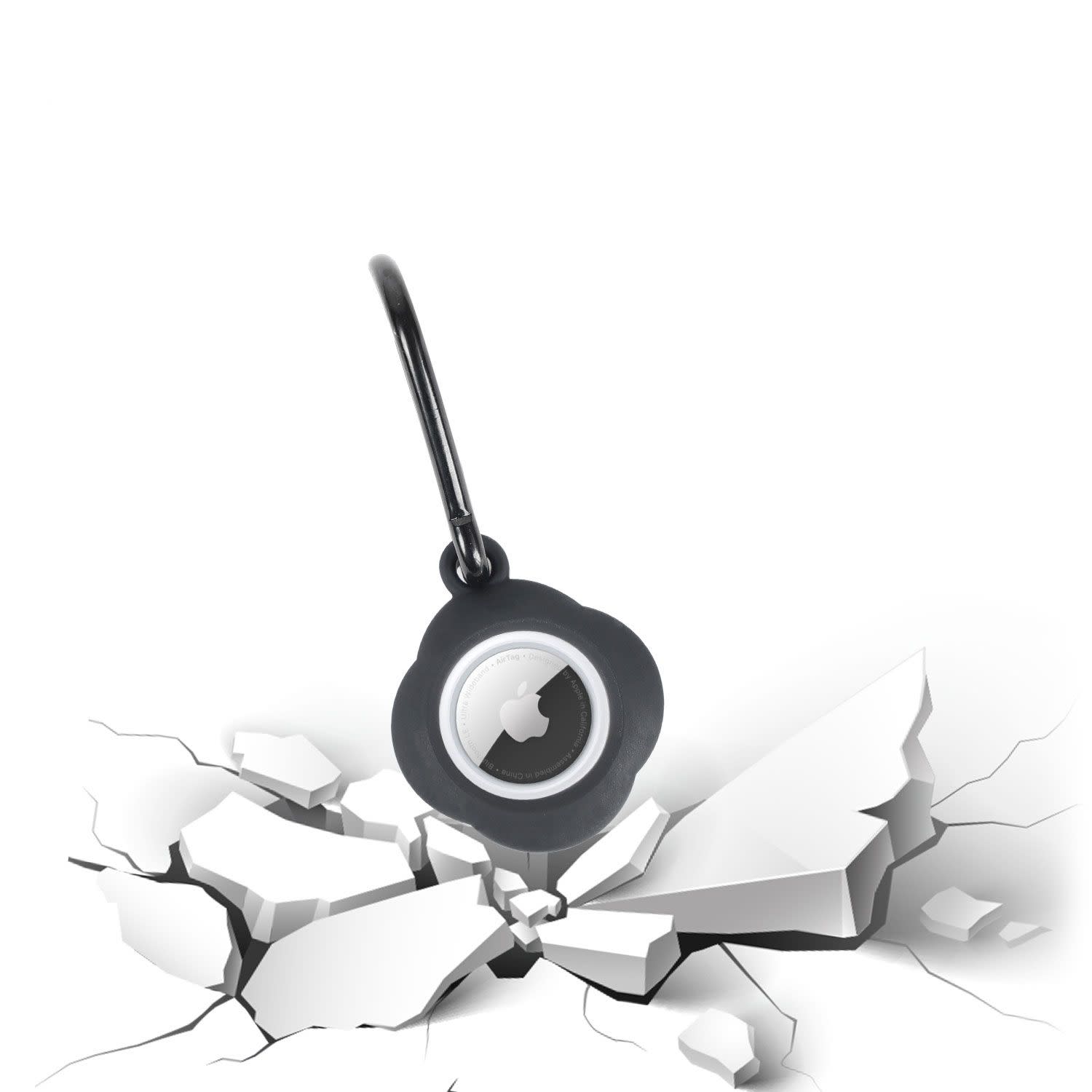 Εικόνα 4 του Sentio Θήκη για Airtags Silicone Black