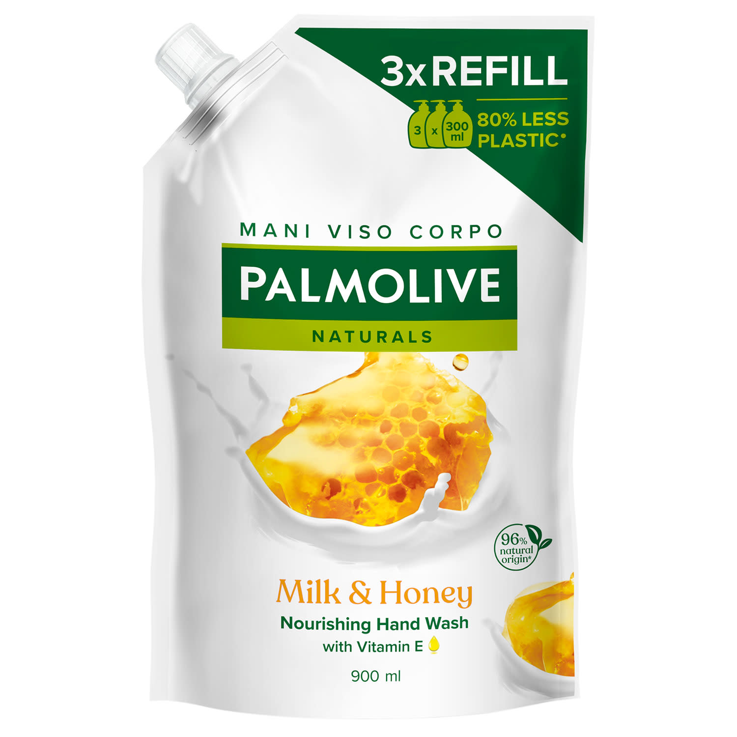 Εικόνα 1 του Palmolive Κρεμοσάπουνο Ανταλλακτικό Μέλι και Γάλα 900ml