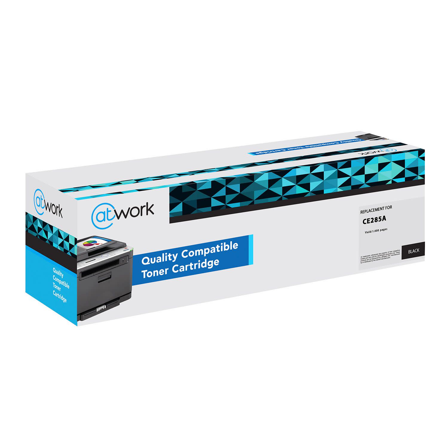 Εικόνα 2 του Toner @Work Συμβατό CE285A Black