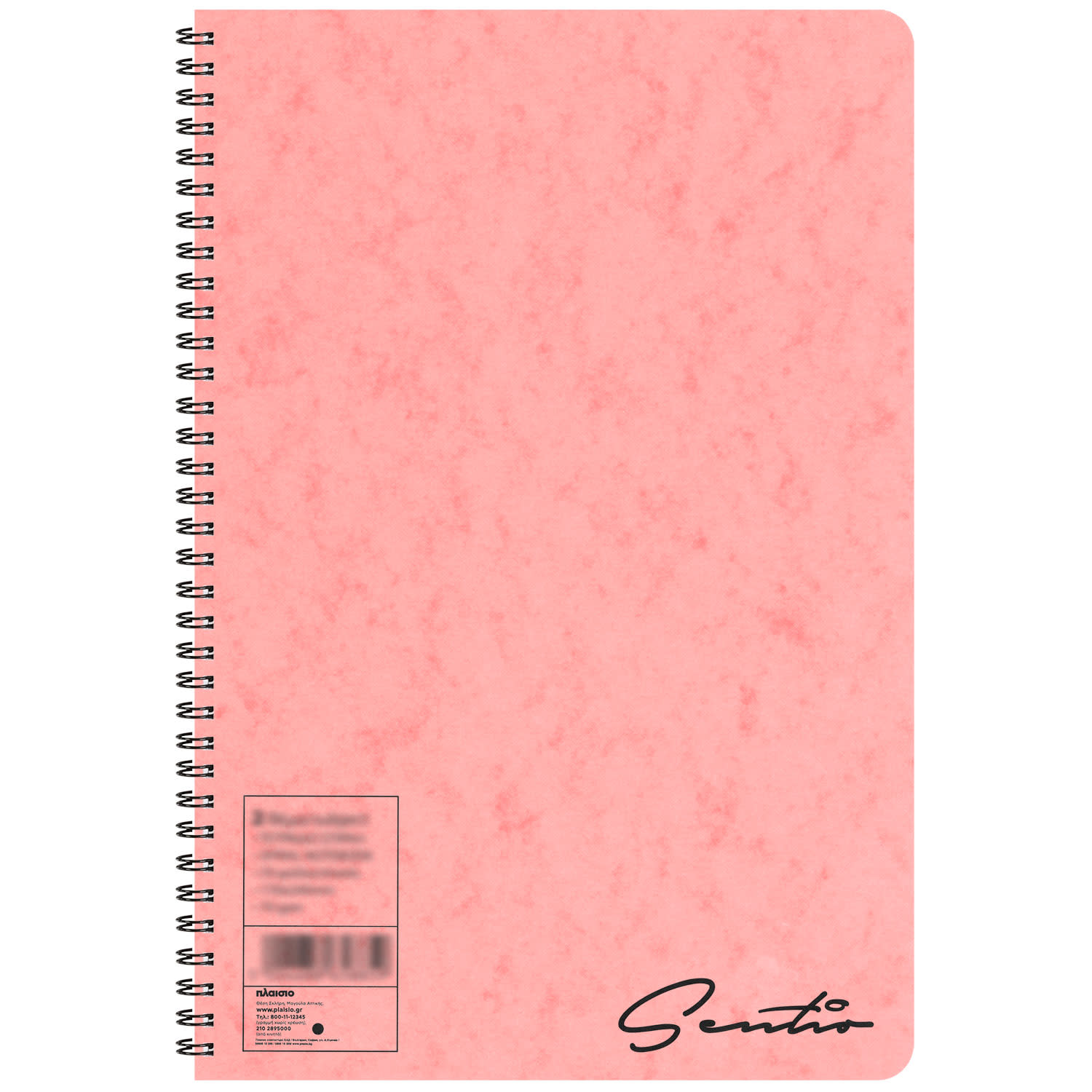 Εικόνα 9 του Sentio Τετράδιο Σπιράλ Ριγέ Πρεσπάν 17x25cm 2 Θεμάτων 70 Φύλλα