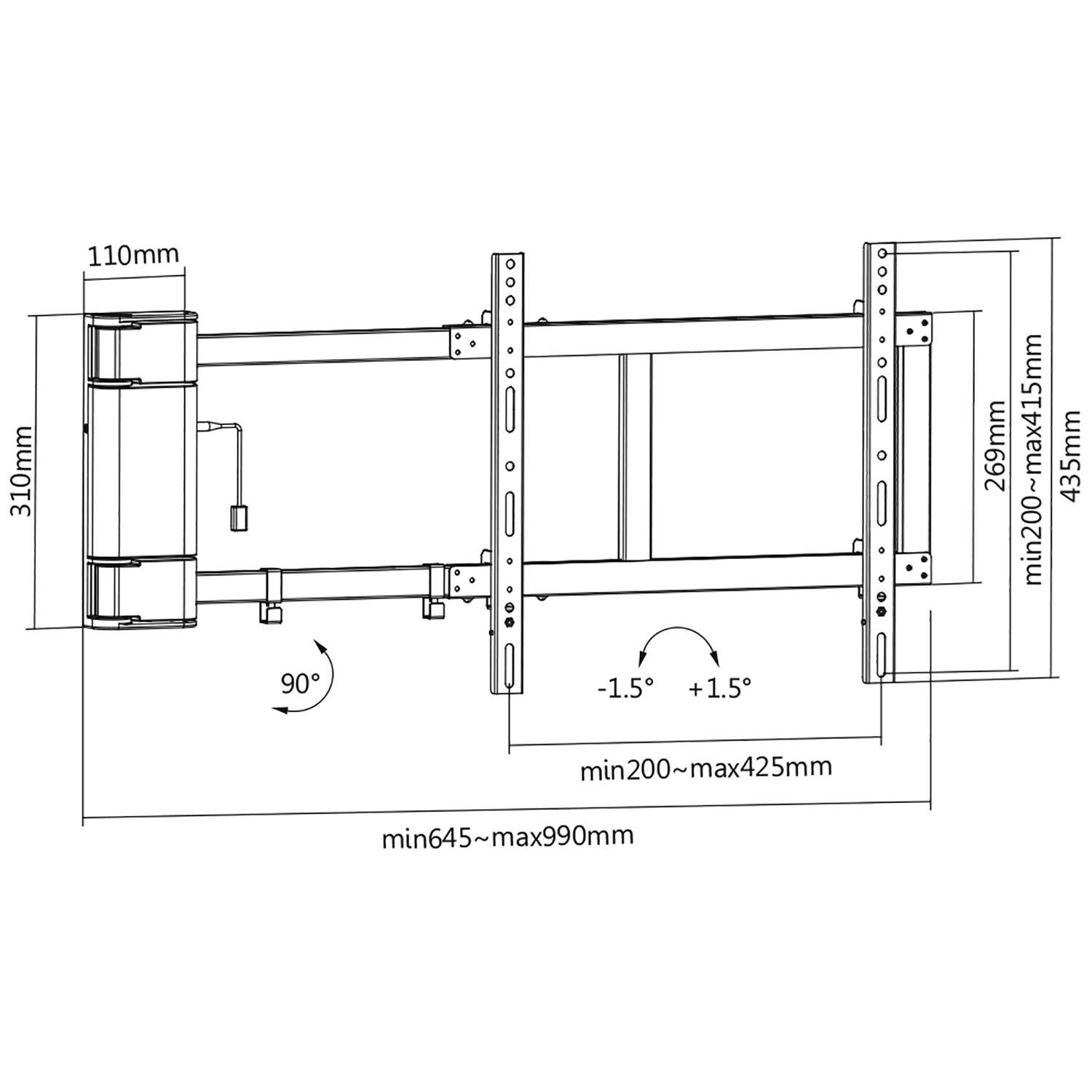 Εικόνα 4 του Βάση Τηλεόρασης RCM 400 Turbo-X