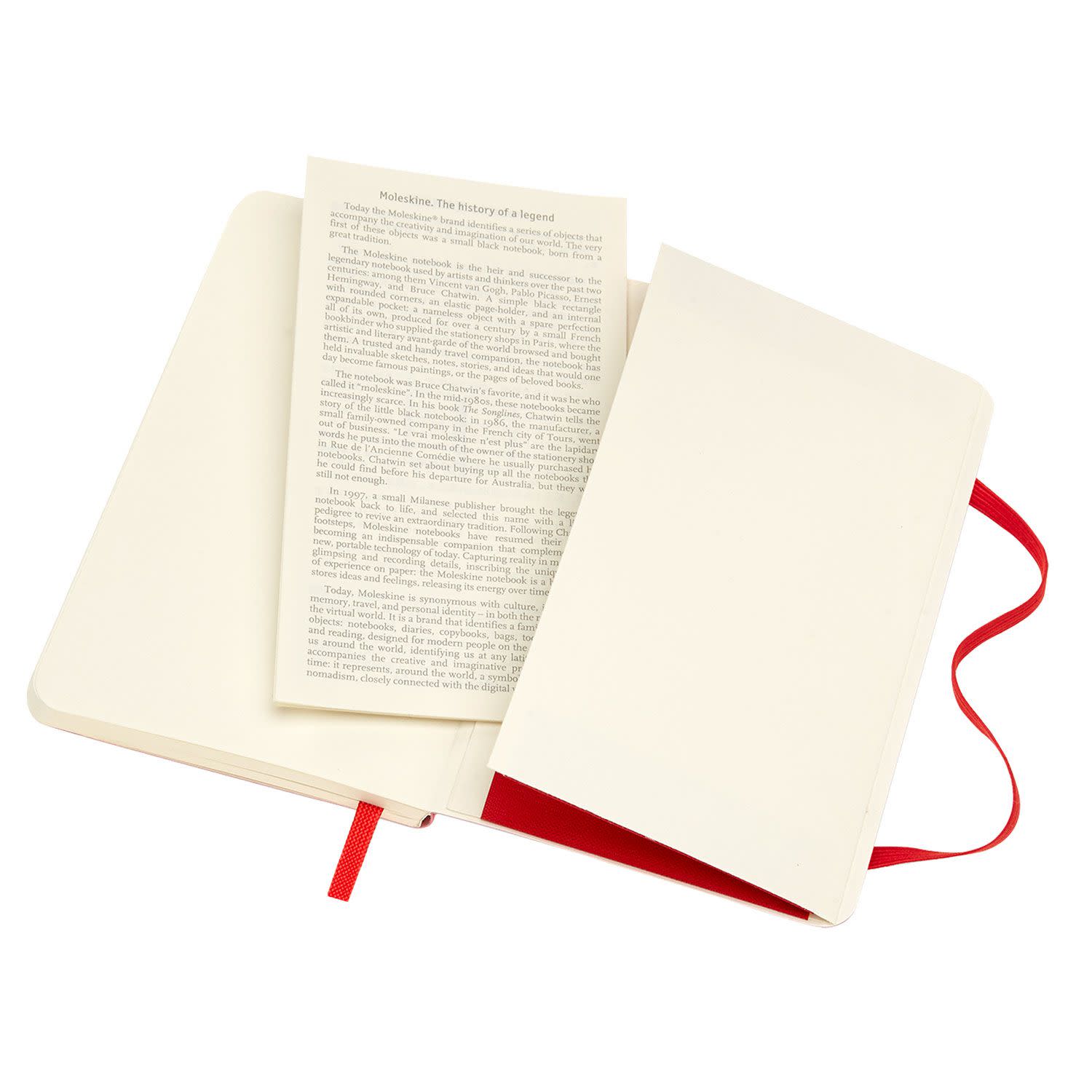 Εικόνα 4 του Moleskine Σημειωματάριο Ριγέ Pocket Κόκκινο Με Μαλακό Εξώφυλλο