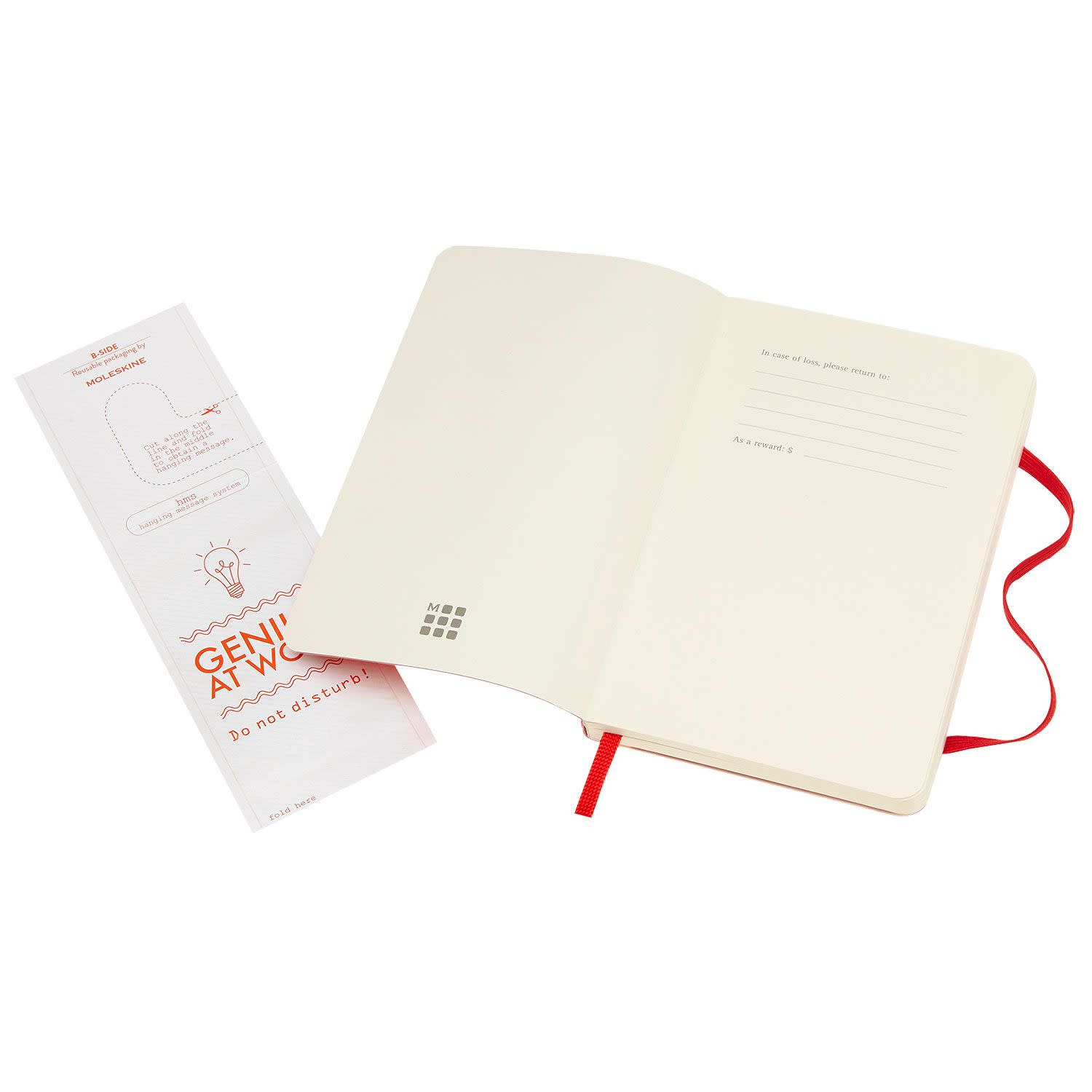 Εικόνα 5 του Moleskine Σημειωματάριο Ριγέ Pocket Κόκκινο Με Μαλακό Εξώφυλλο