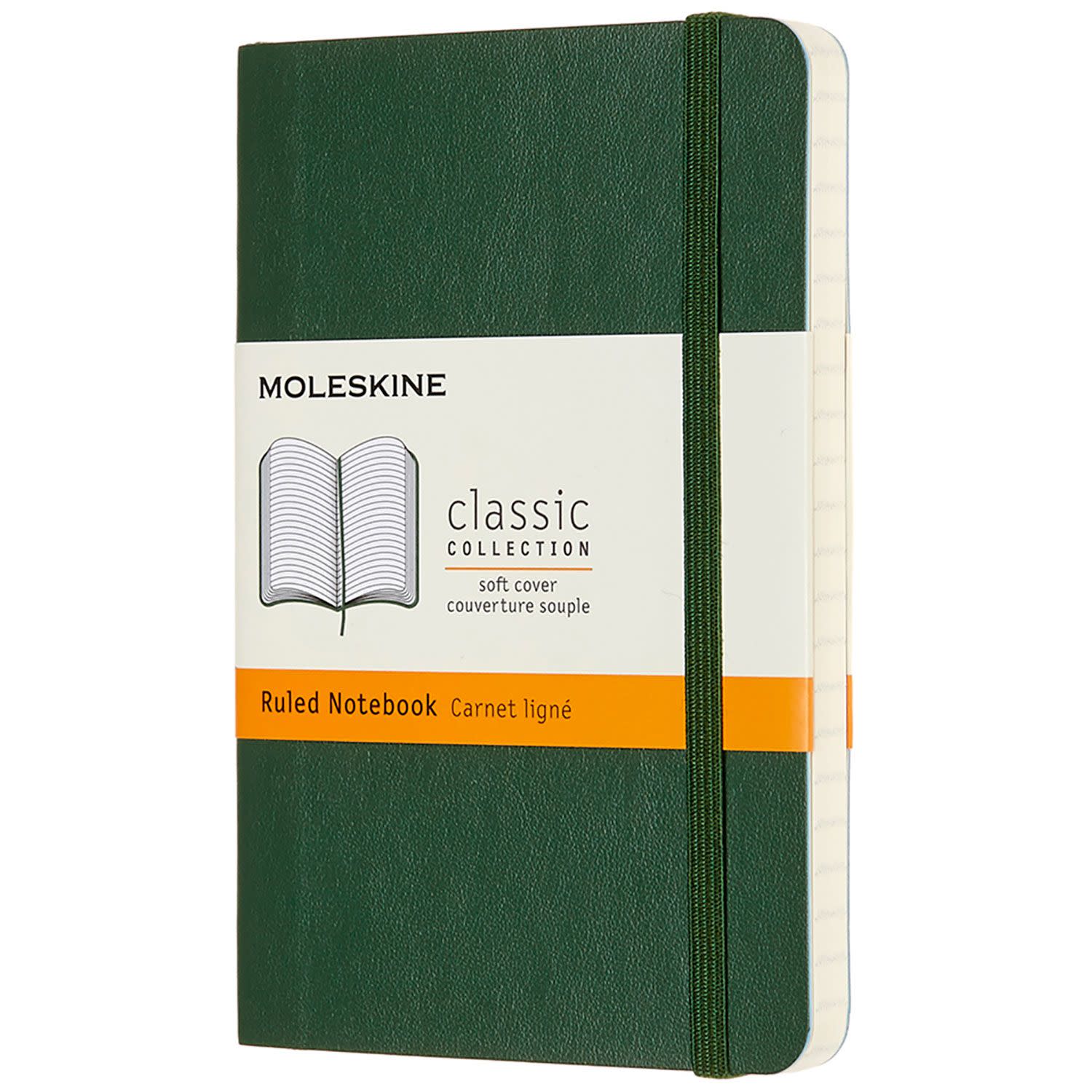 Εικόνα 1 του Moleskine Σημειωματάριο Ριγέ Pocket Myrtle Green Με Μαλακό Εξώφυλλο