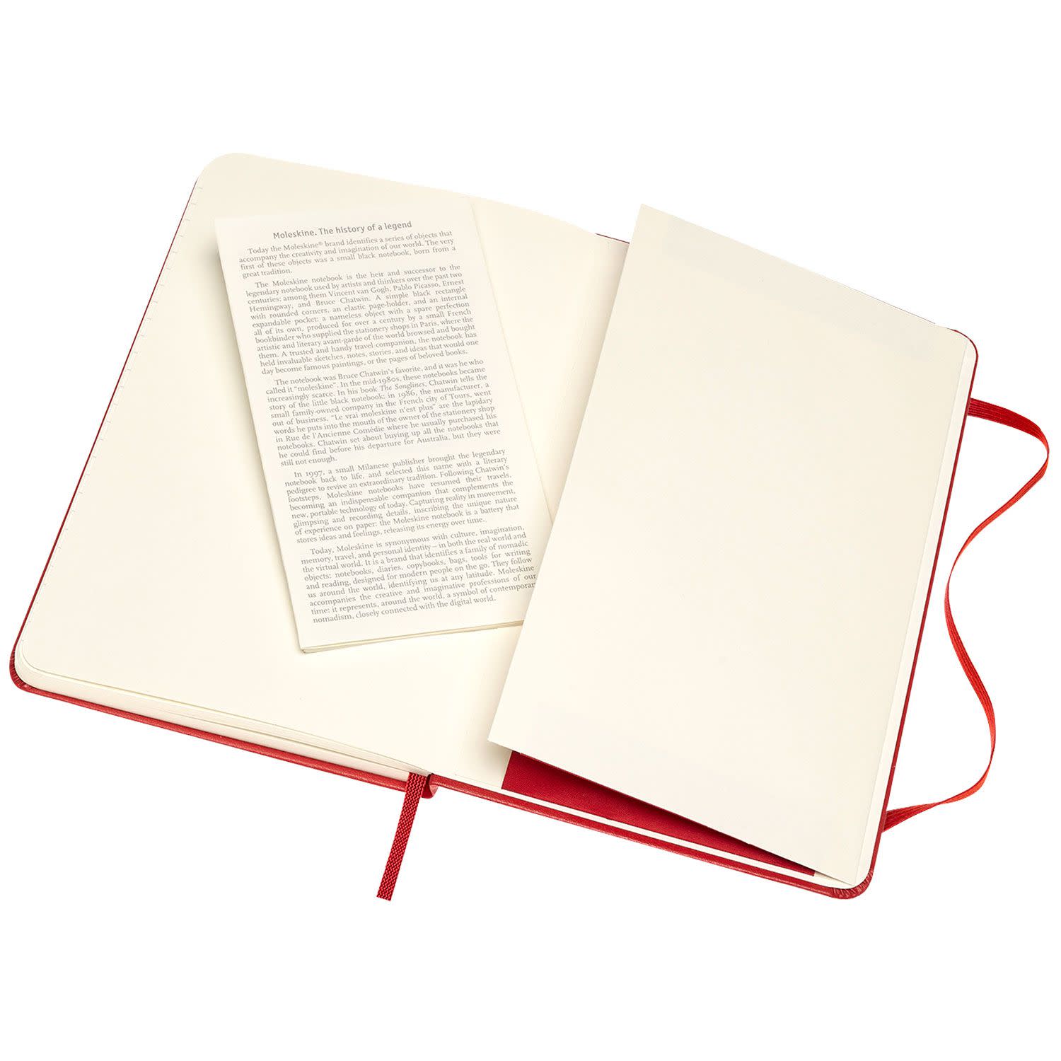 Εικόνα 5 του Moleskine Σημειωματάριο Ριγέ Medium Κόκκινο Με Σκληρό Εξώφυλλο