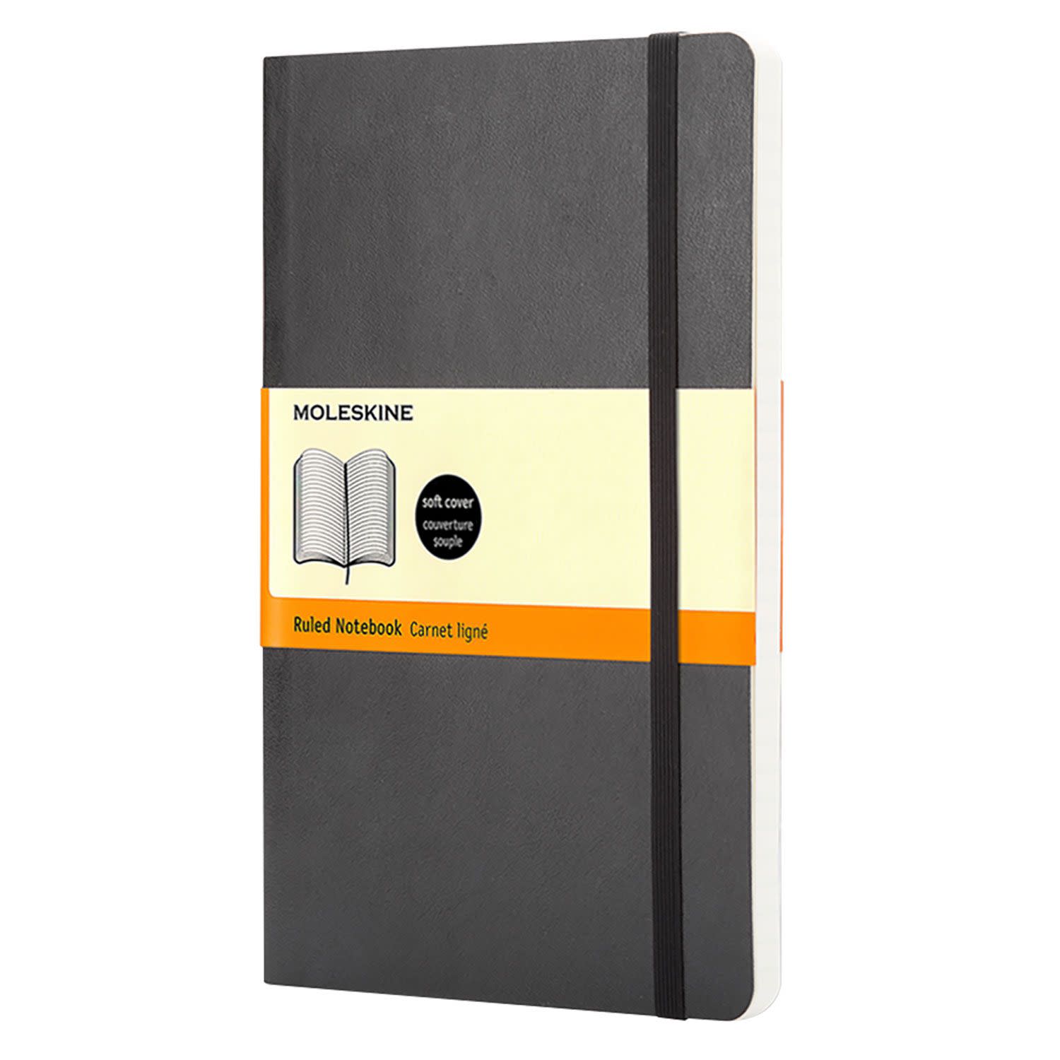 Εικόνα 1 του Moleskine Σημειωματάριο Ριγέ Pocket Μαύρο Με Μαλακό Εξώφυλλο