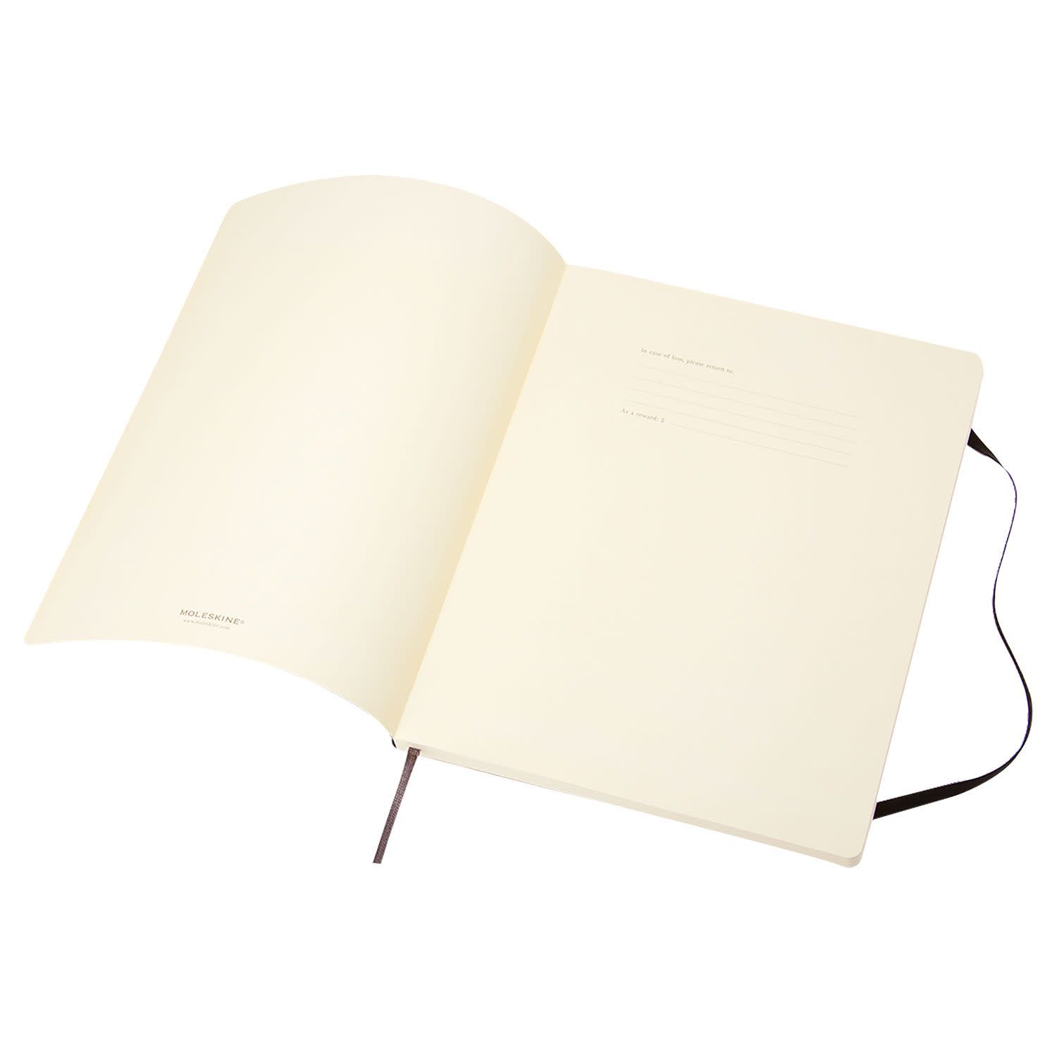 Εικόνα 3 του Moleskine Σημειωματάριο Λευκό XLarge Μαύρο Με Μαλακό Εξώφυλλο