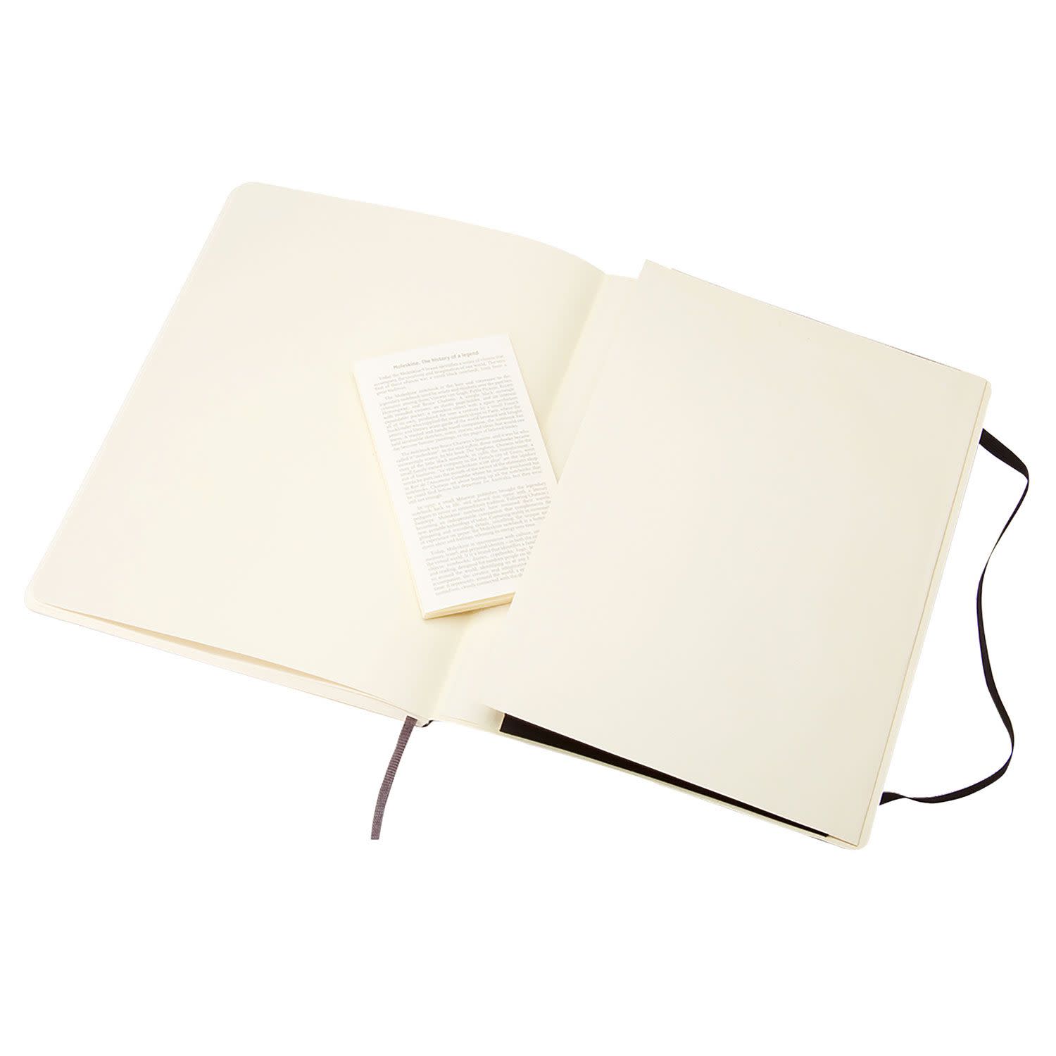 Εικόνα 4 του Moleskine Σημειωματάριο Λευκό XLarge Μαύρο Με Μαλακό Εξώφυλλο