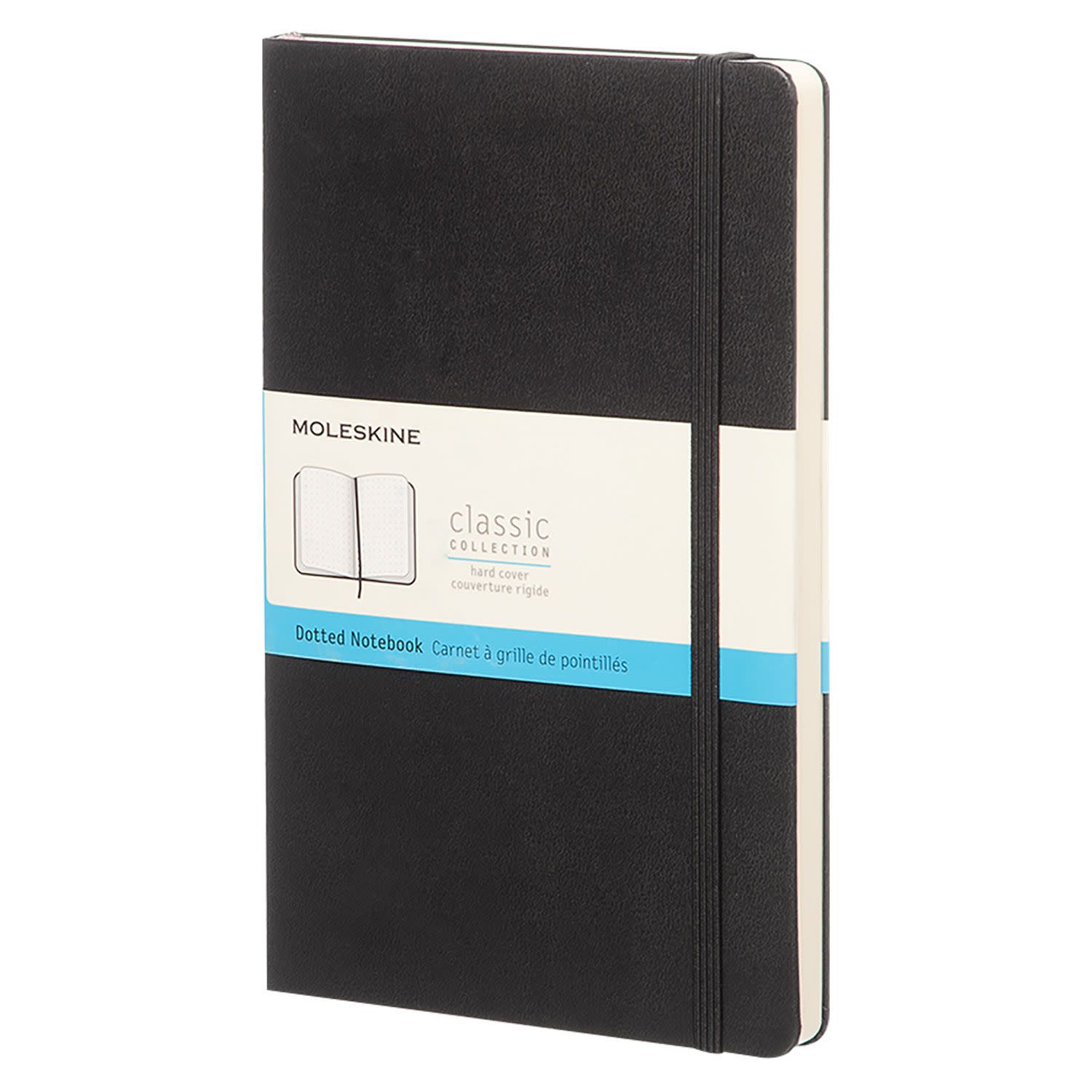 Moleskine Σημειωματάριο Dotted Large Μαύρο Με Σκληρό Εξώφυλλο