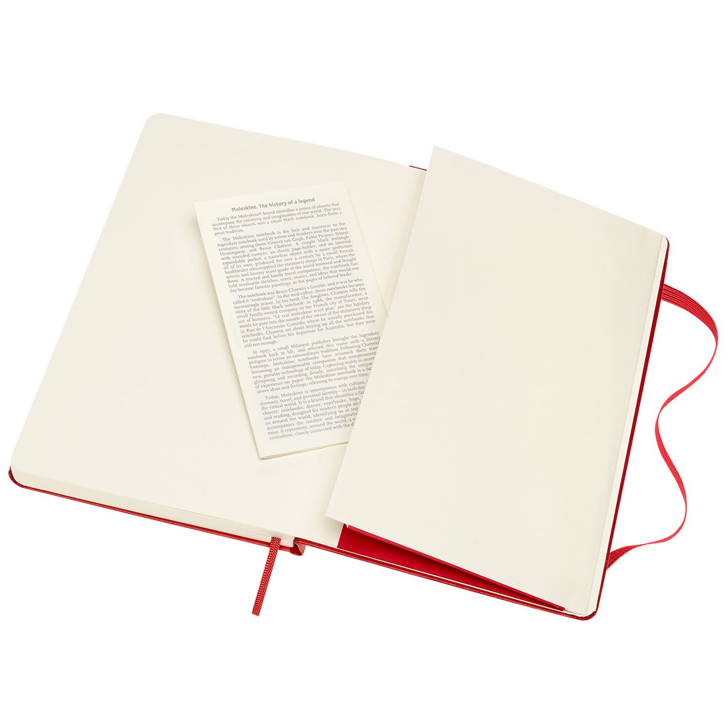 Εικόνα 4 του Moleskine Σημειωματάριο Ριγέ Large Κόκκινο Με Σκληρό Εξώφυλλο