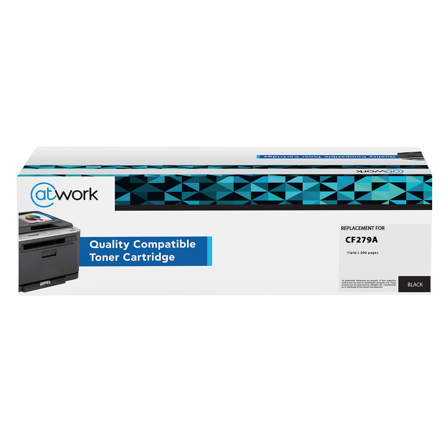 Εικόνα 3 του Toner @Work Συμβατό CF279A Black