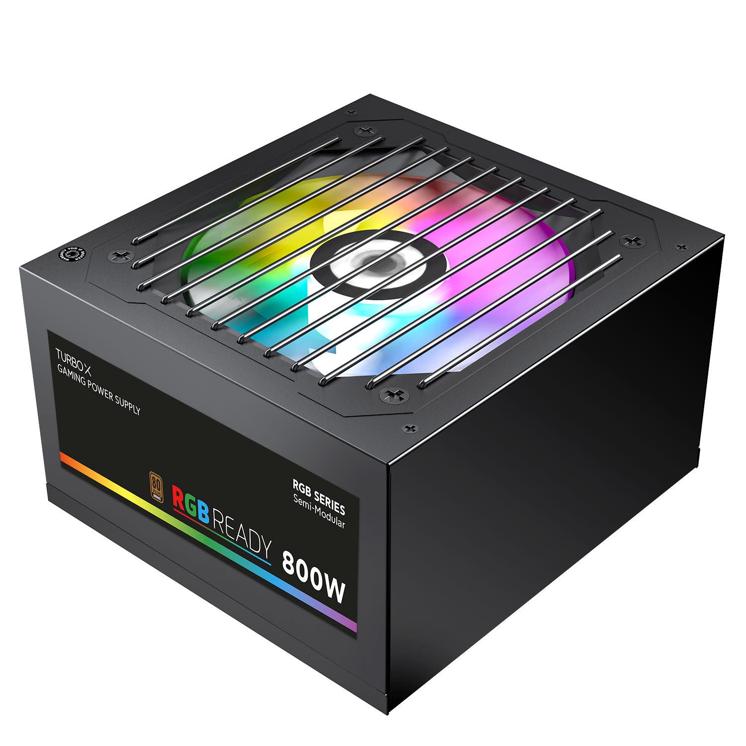 Εικόνα 1 του Turbo-X PSU RGB Series 800 W 80+ Bronze Semi Modular
