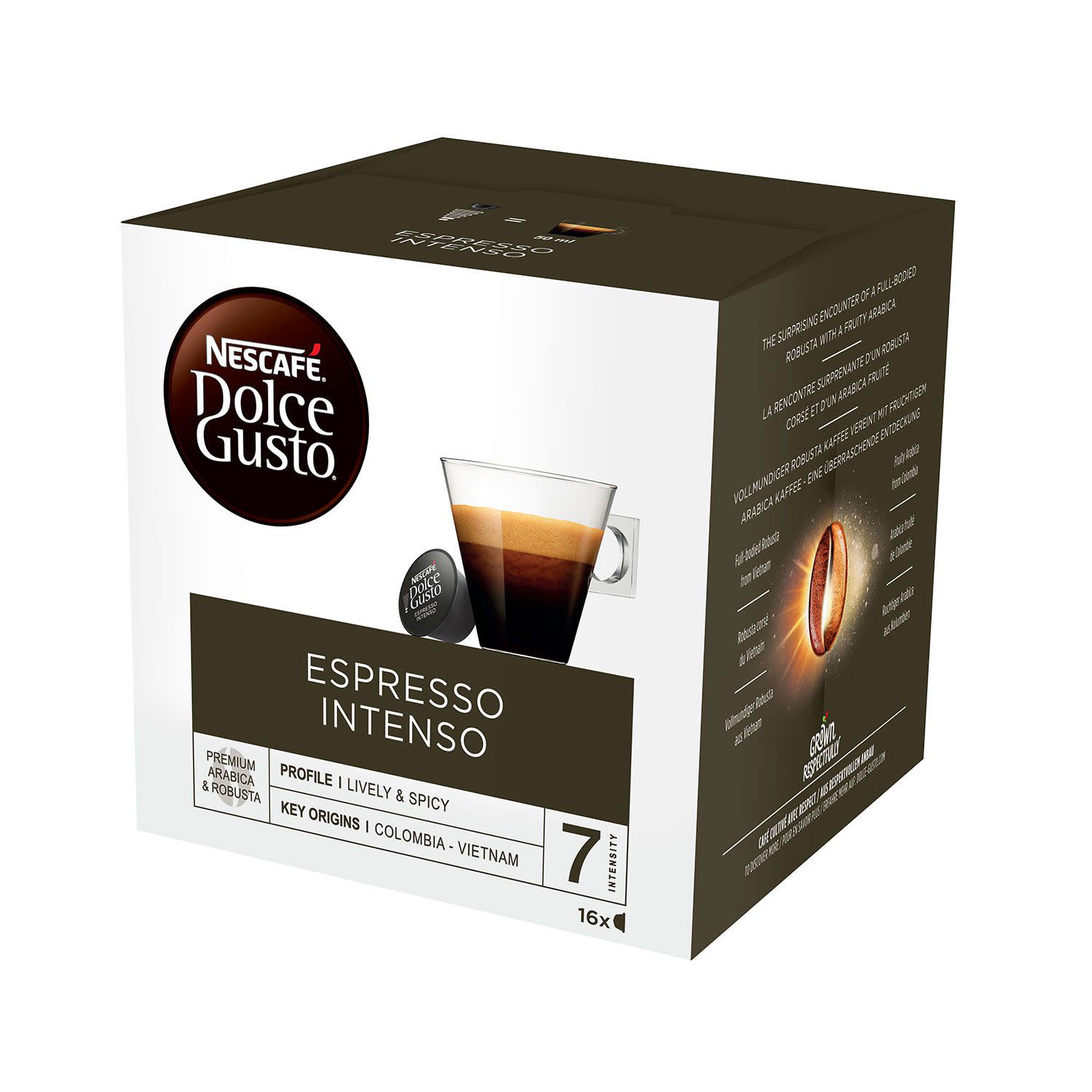 NESCAFE Dolce Gusto Κάψουλες Espresso Intenso 16 τεμάχια