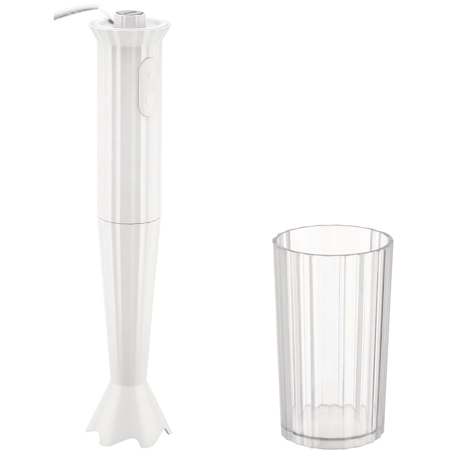 Alessi Ραβδομπλέντερ MDL10 W Plisse White
