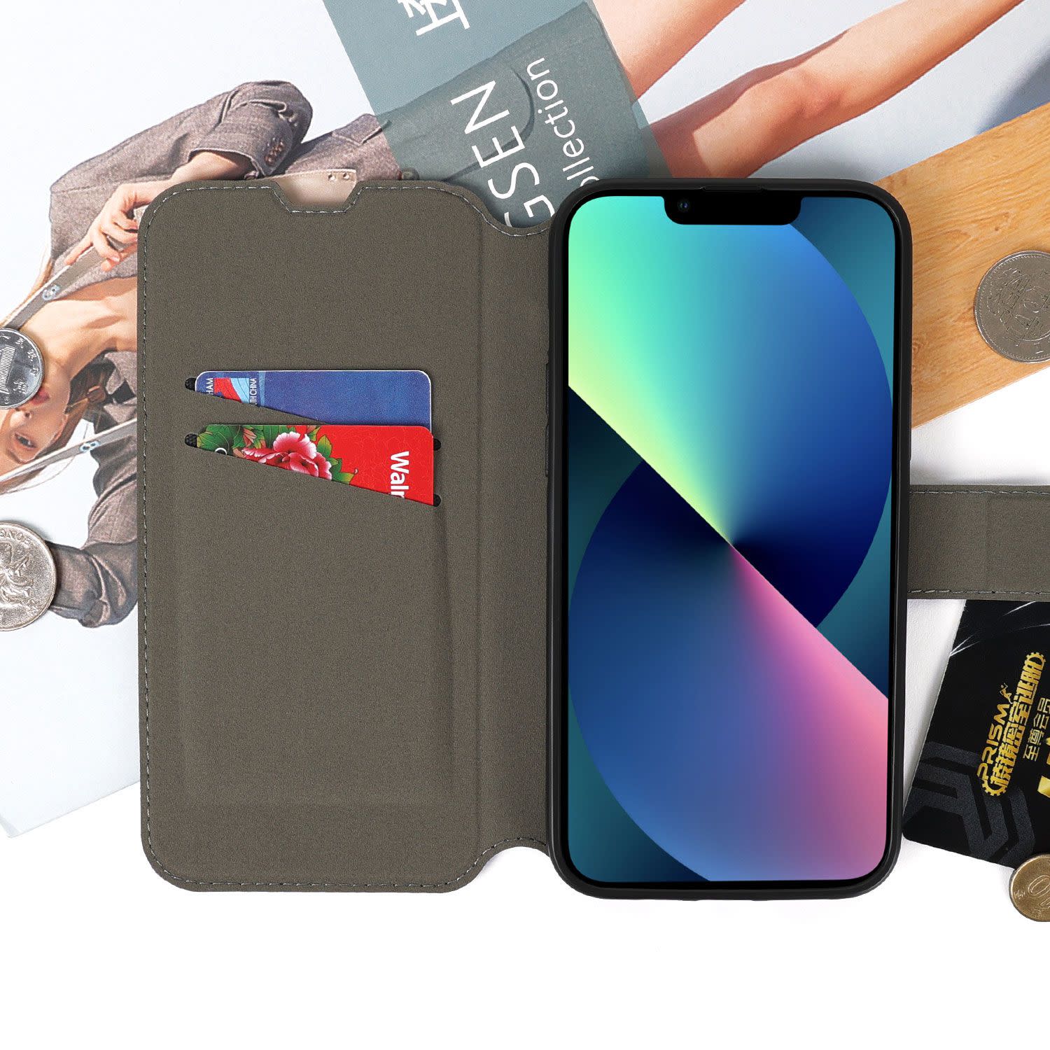 Εικόνα 2 του Sentio Θήκη Book για iPhone 13 Pro Max