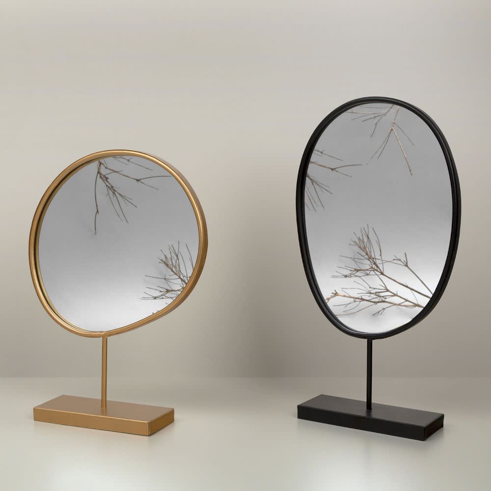 Εικόνα 3 του Sentio Επιτραπέζιος Καθρέφτης Black B&W