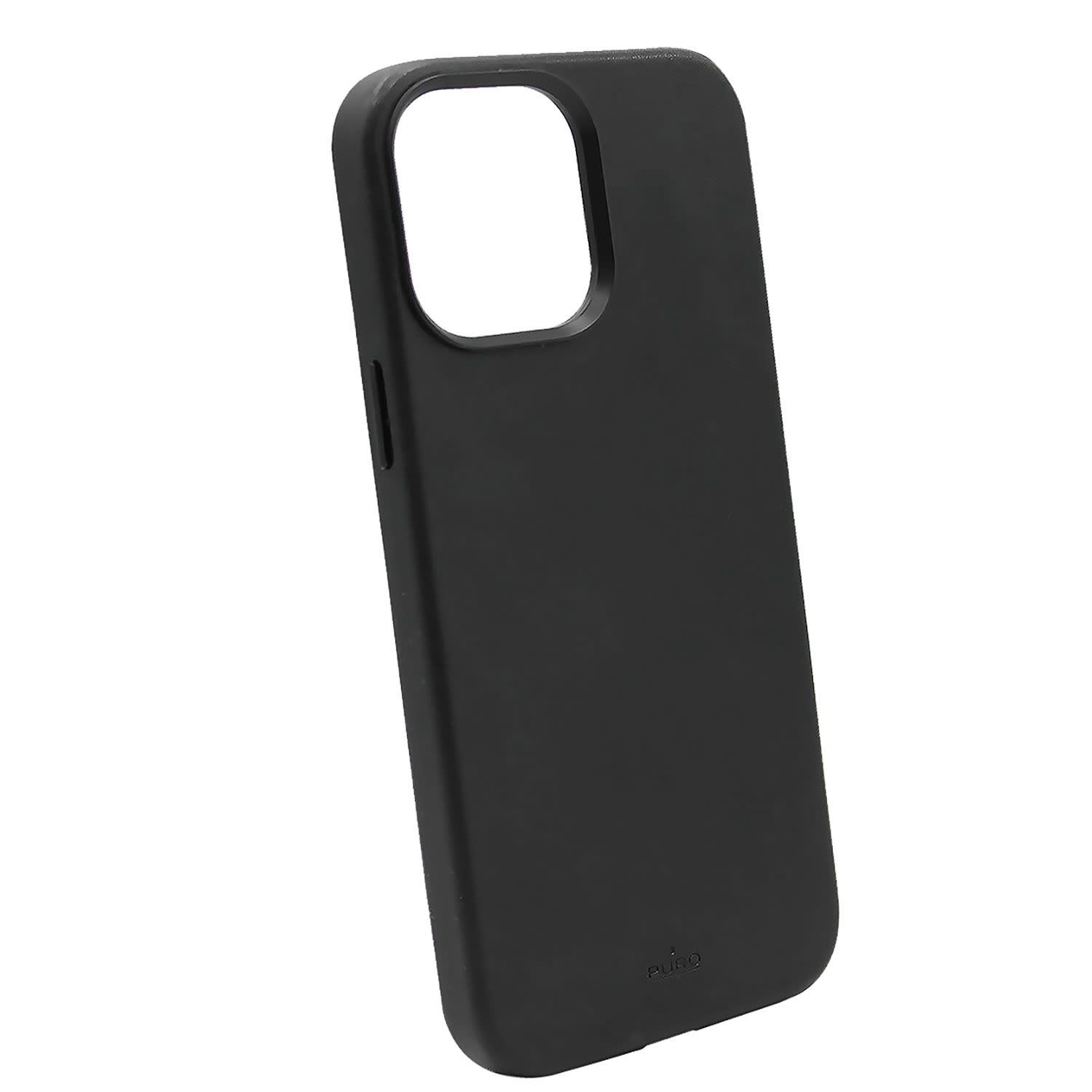 Εικόνα 1 του Puro Θήκη Back Cover για iPhone 13 Pro Δερμάτινη, Μαύρη